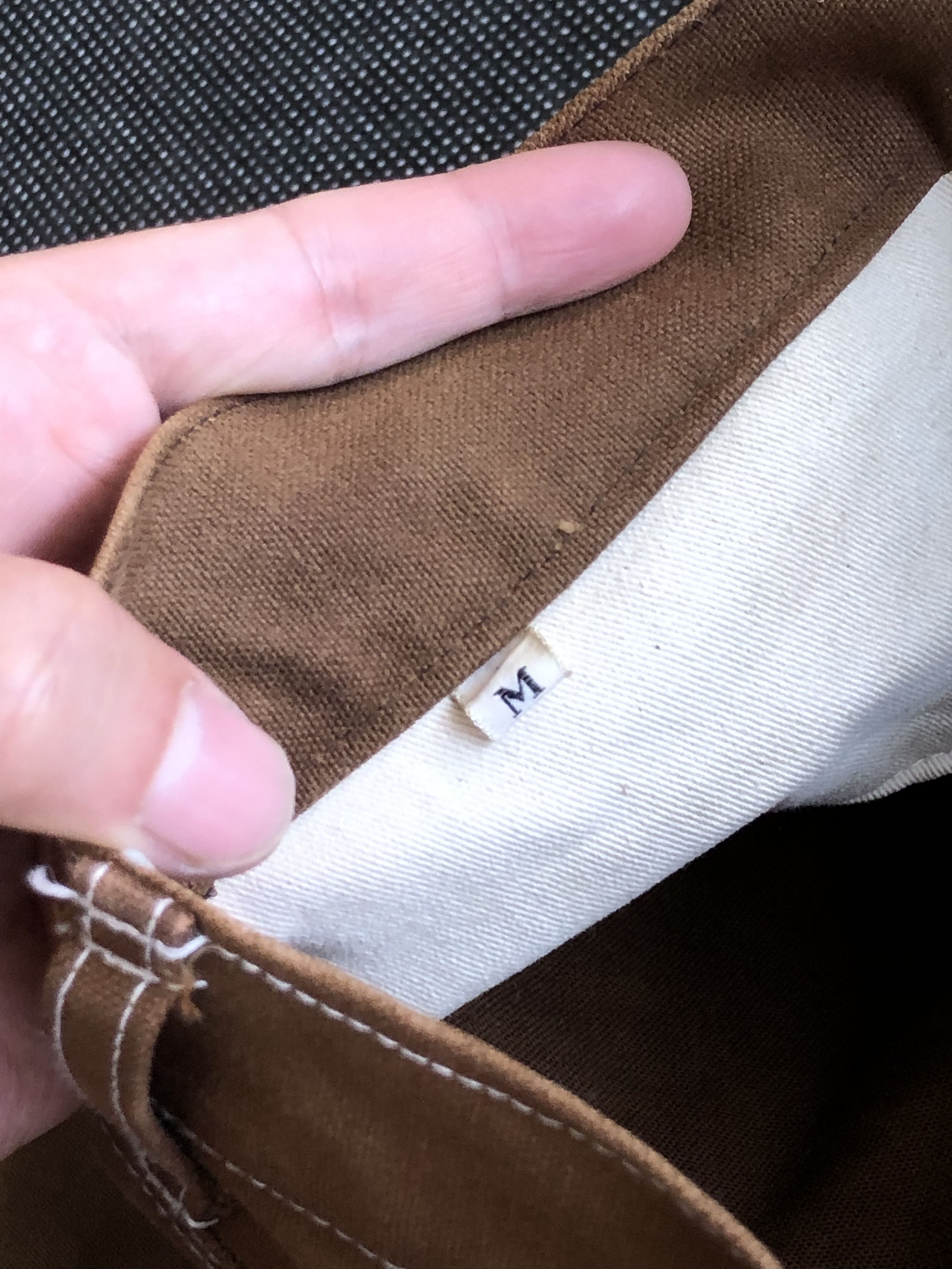 Christopher Nemeth RARE🔥VINTAGE 90’S HARD DUCK CANVAS 3/4 PANTS Size US 30 / EU 46 - 15 Thumbnail