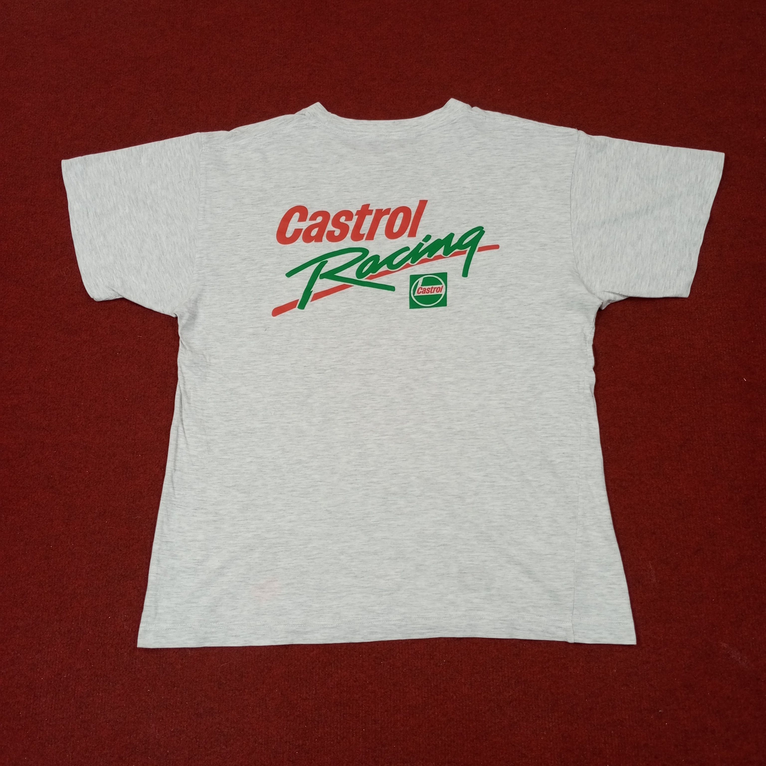 Vintage Castrol Racing Oil Motorsports Promo Style Tshirt c223n70 Size US L / EU 52-54 / 3 - 1 Thumbnail