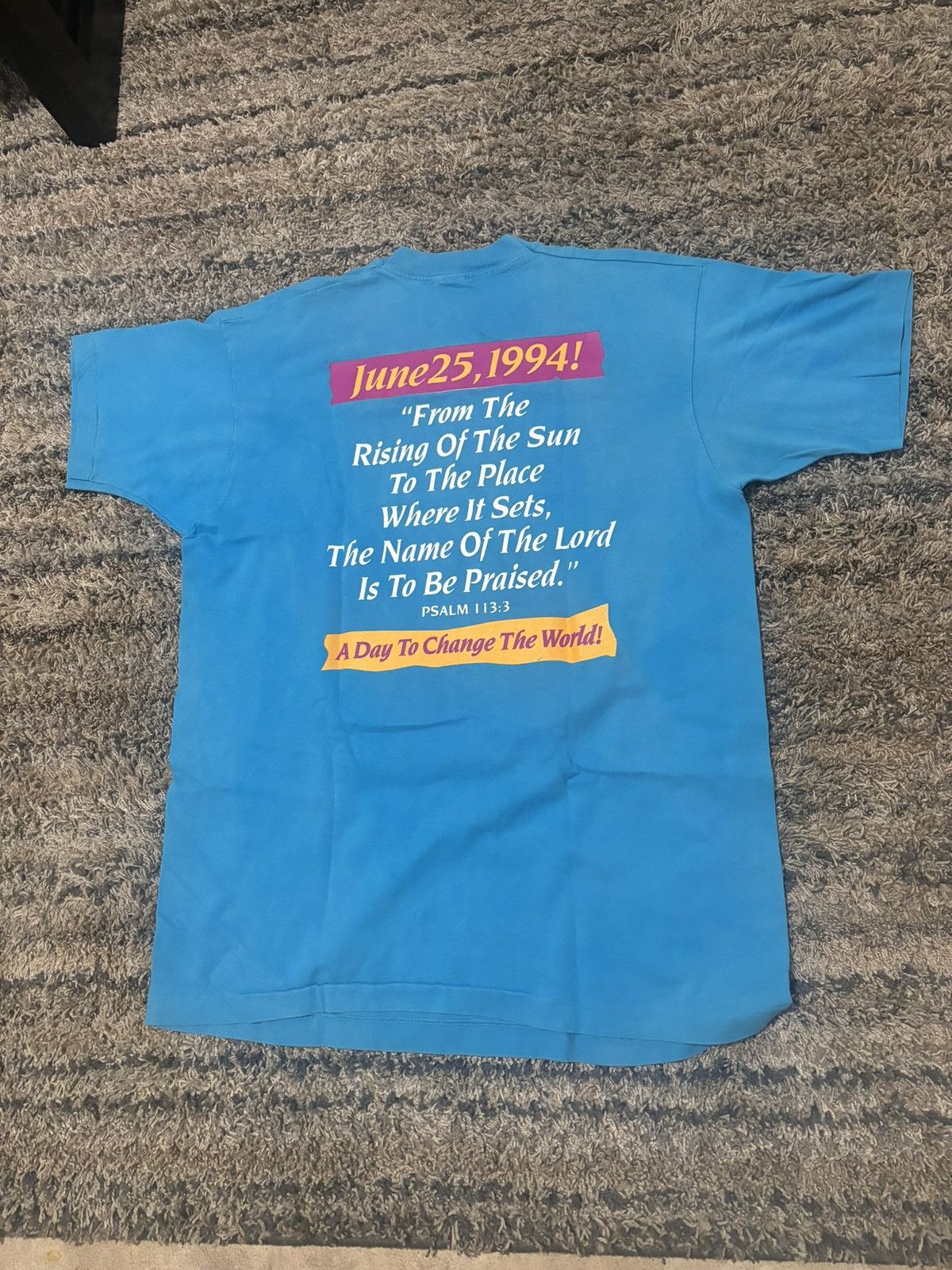Vintage Vintage 1994 Jesus tee Size US XL / EU 56 / 4 - 5 Thumbnail