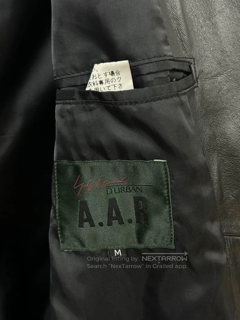 Yohji Yamamoto YOHJI YAMAMOTO Cowhide Leather Jacket Size US M / EU 48-50 / 2 - 8 Thumbnail