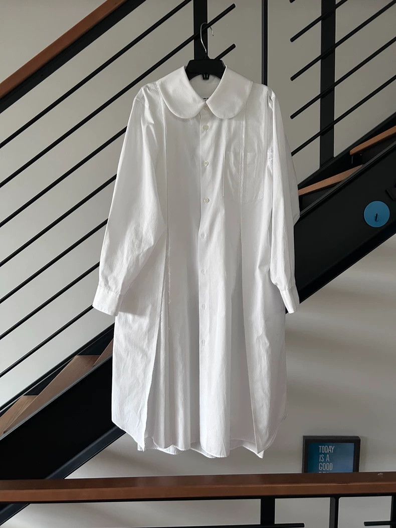 Other Comme Des Garcons Crew Neck Shirt Dress Size XS / US 0-2 / IT 36-38 - 1 Thumbnail