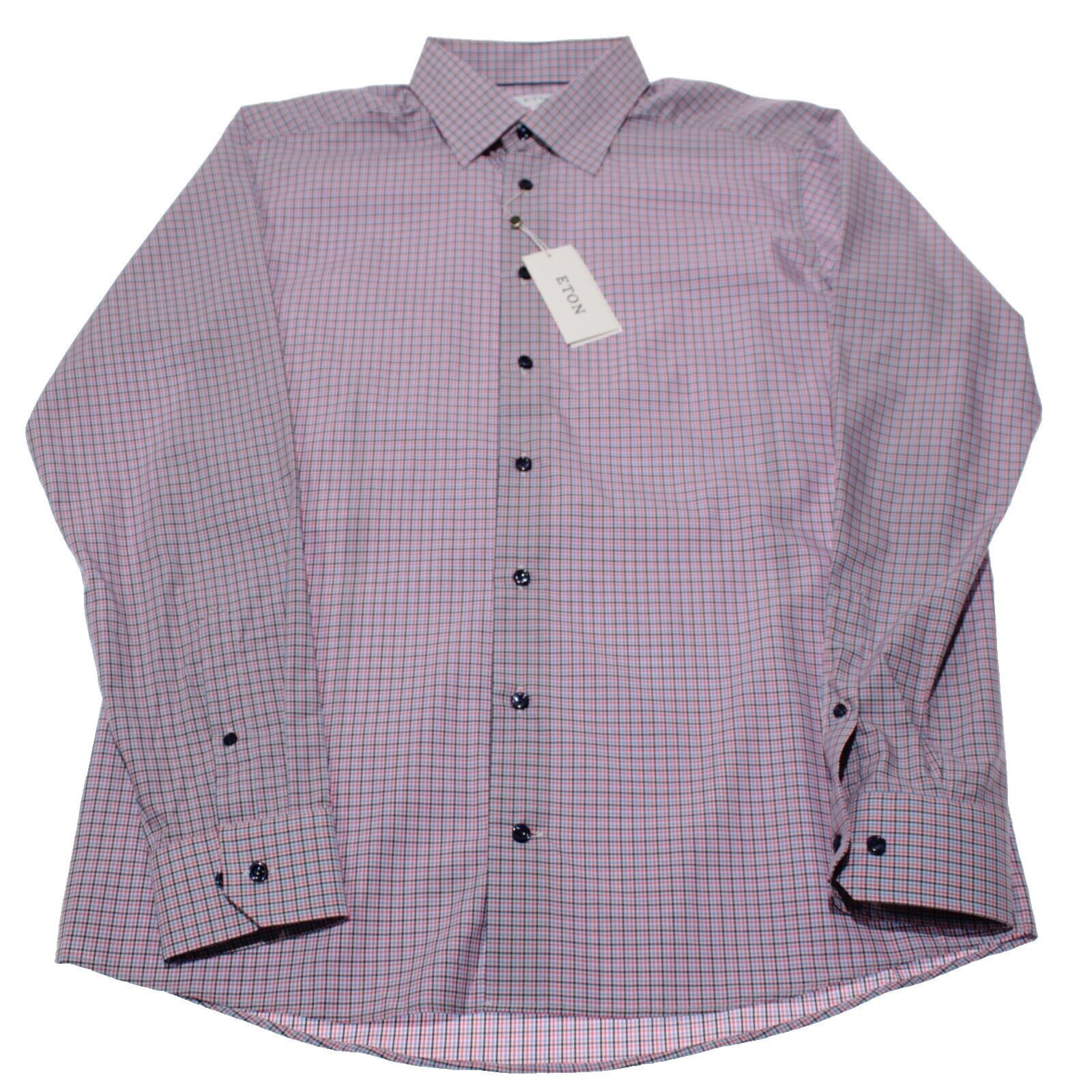 Eton Eton New with tags Shirt Size XL US In Blue Size US XL / EU 56 / 4 - 3 Thumbnail