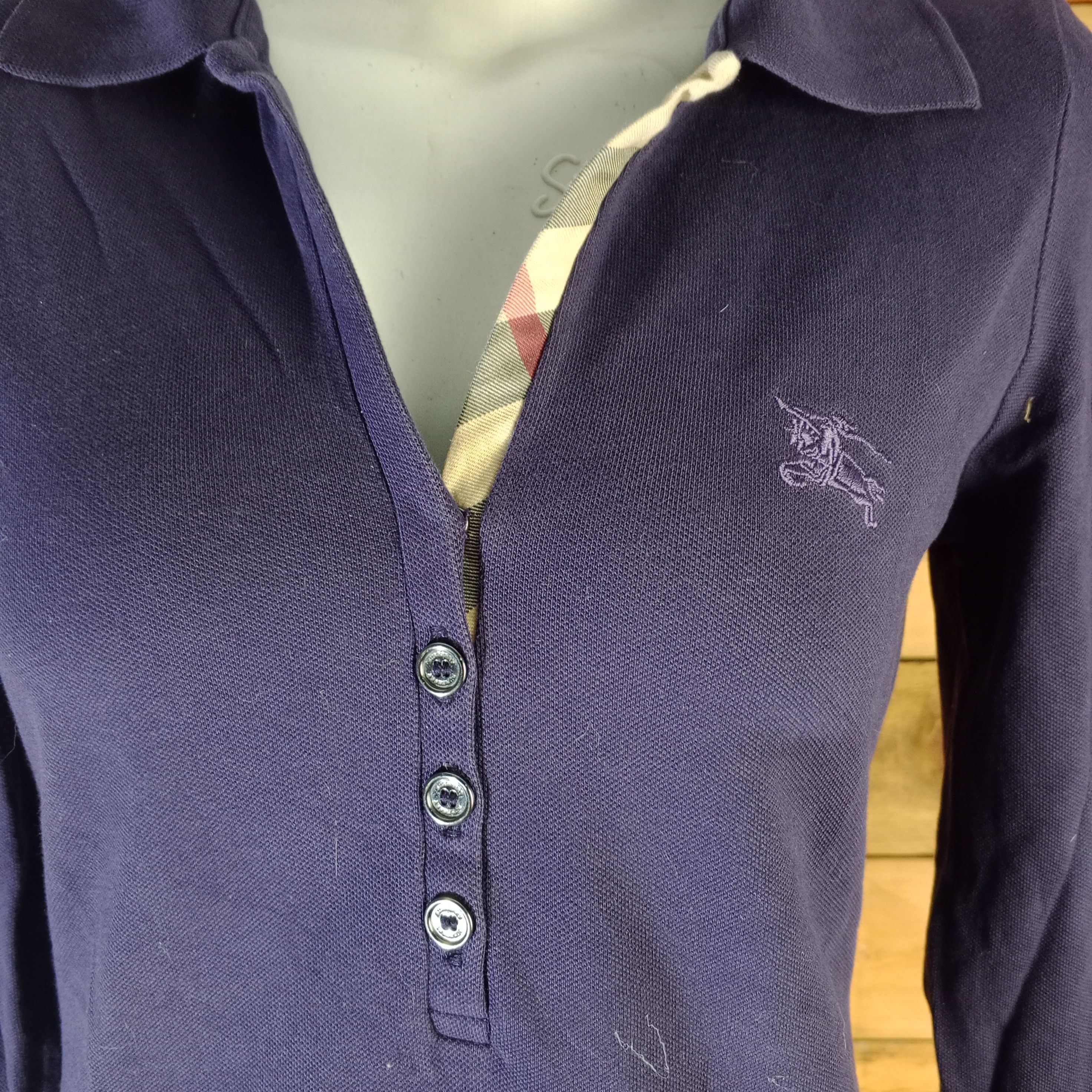 Burberry × Burberry Prorsum × Vintage Burberry Nova Check Burberry Prorsum Tops Size S / US 4 / IT 40 - 2 Thumbnail