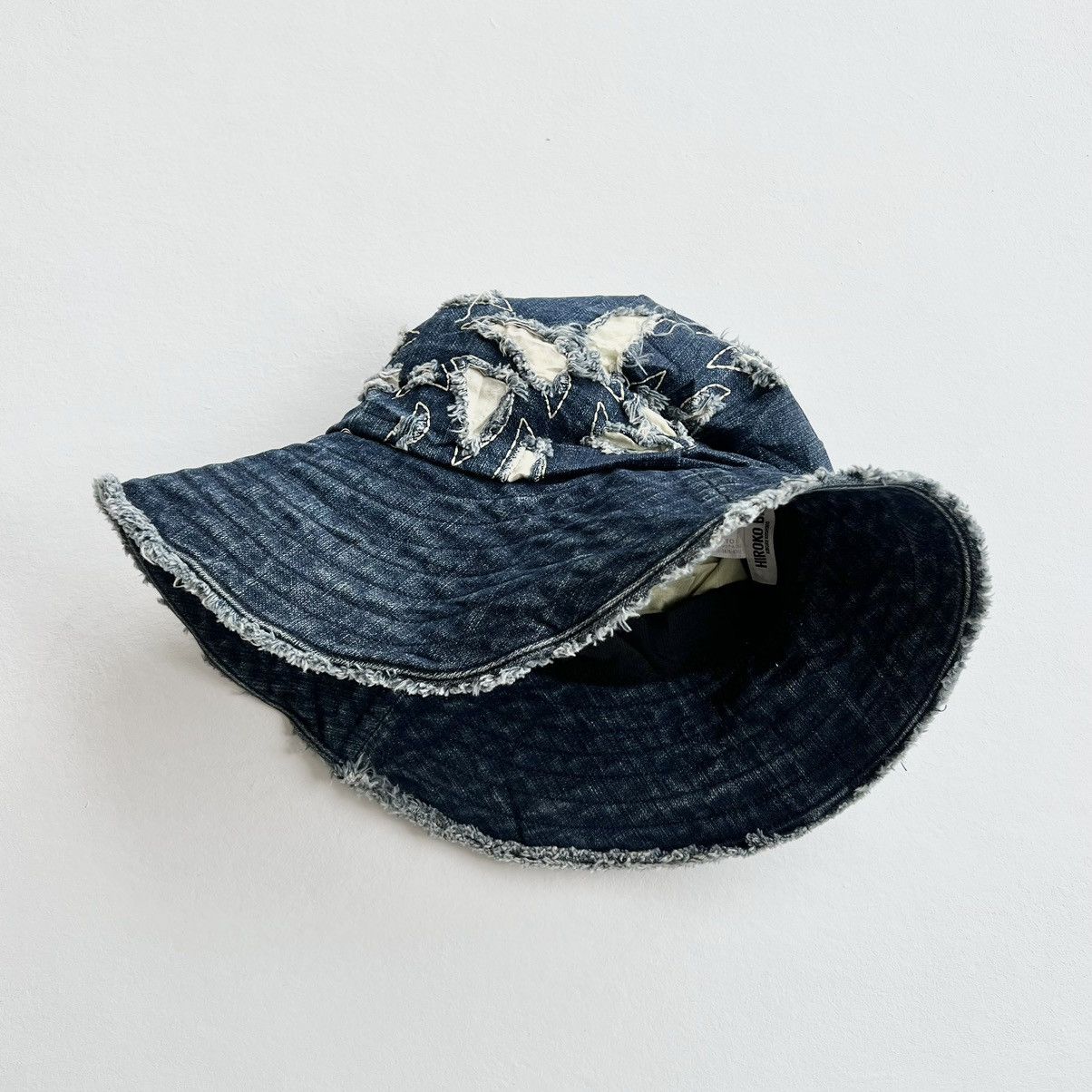 Hiroko Koshino Homme × Japanese Brand HIROKO KOSHINO PATCHWORK BUCKET HATS Size ONE SIZE - 6 Thumbnail