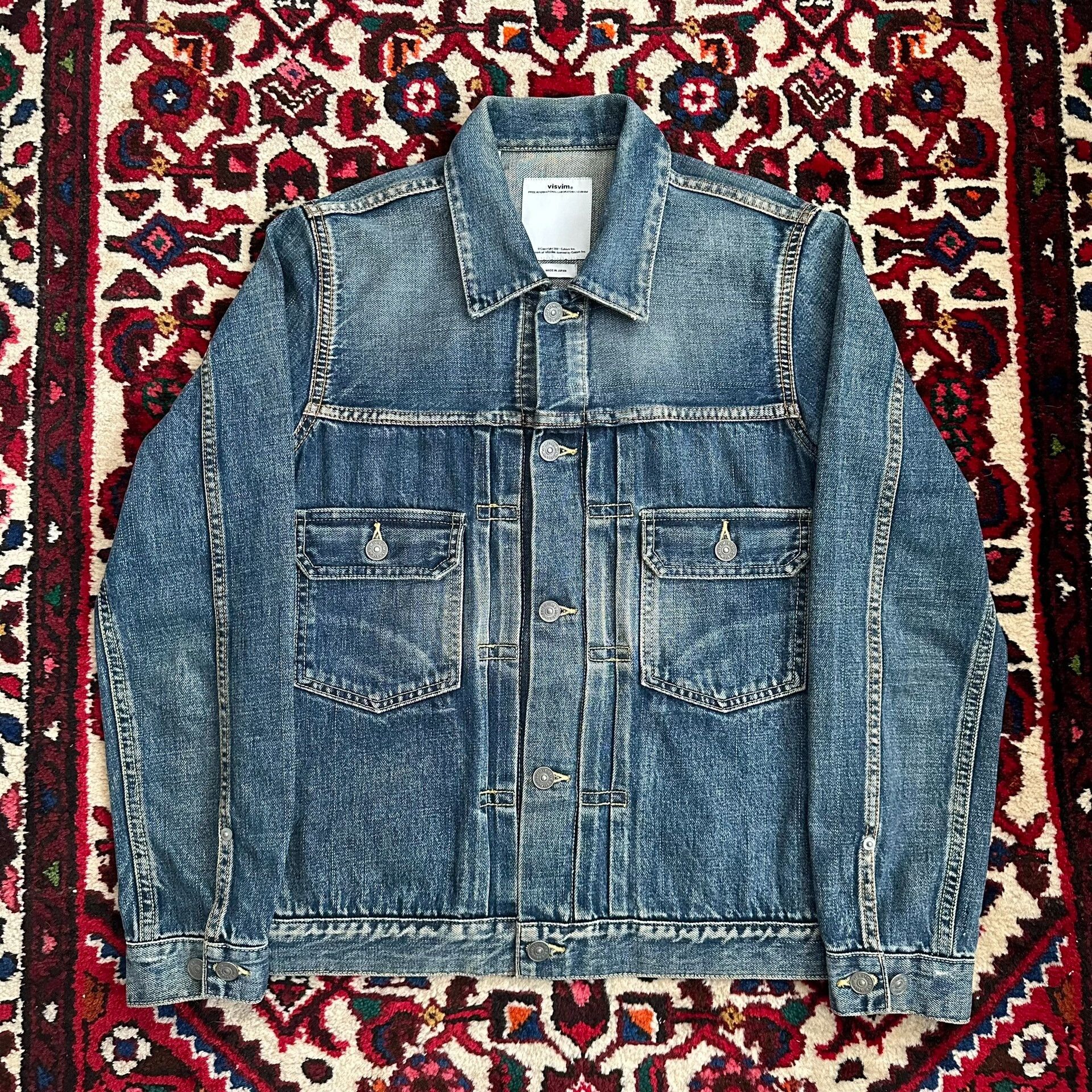 Visvim Visvim Denim Jacket 12AW Size 1 Size US S / EU 44-46 / 1 - 1 Thumbnail