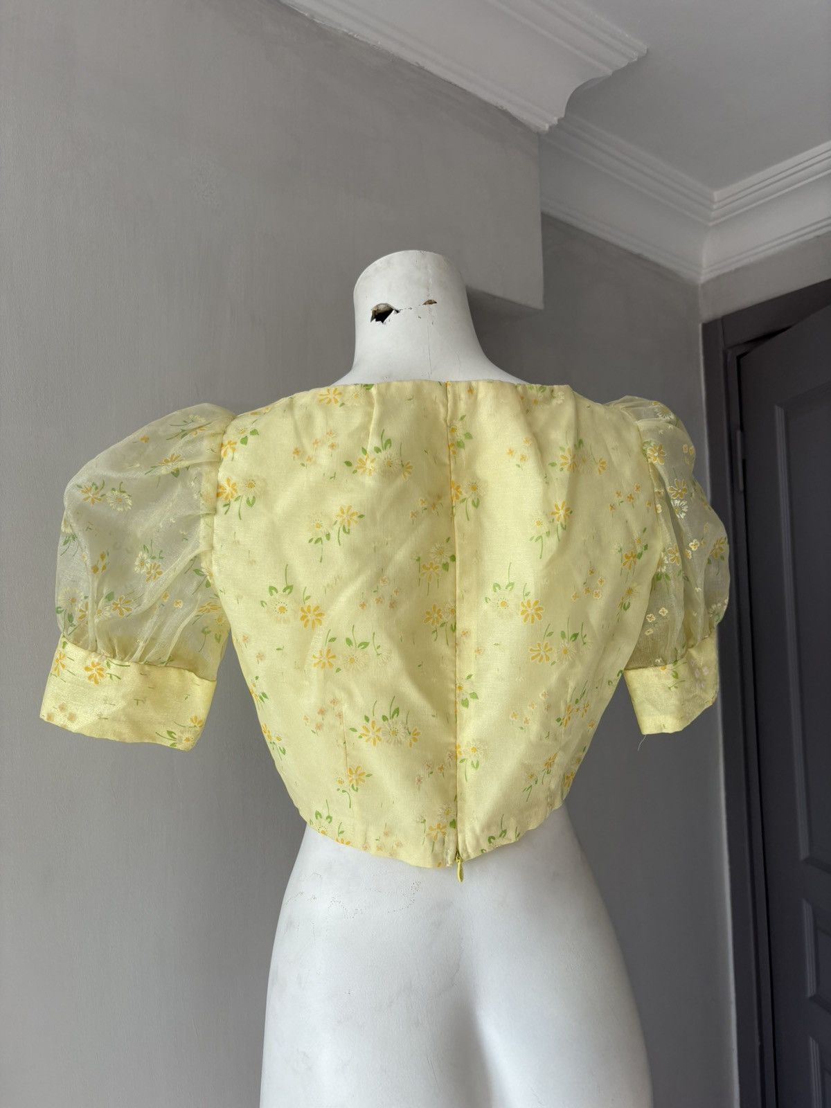 Vintage Antique blouse Size M / US 6-8 / IT 42-44 - 4 Thumbnail