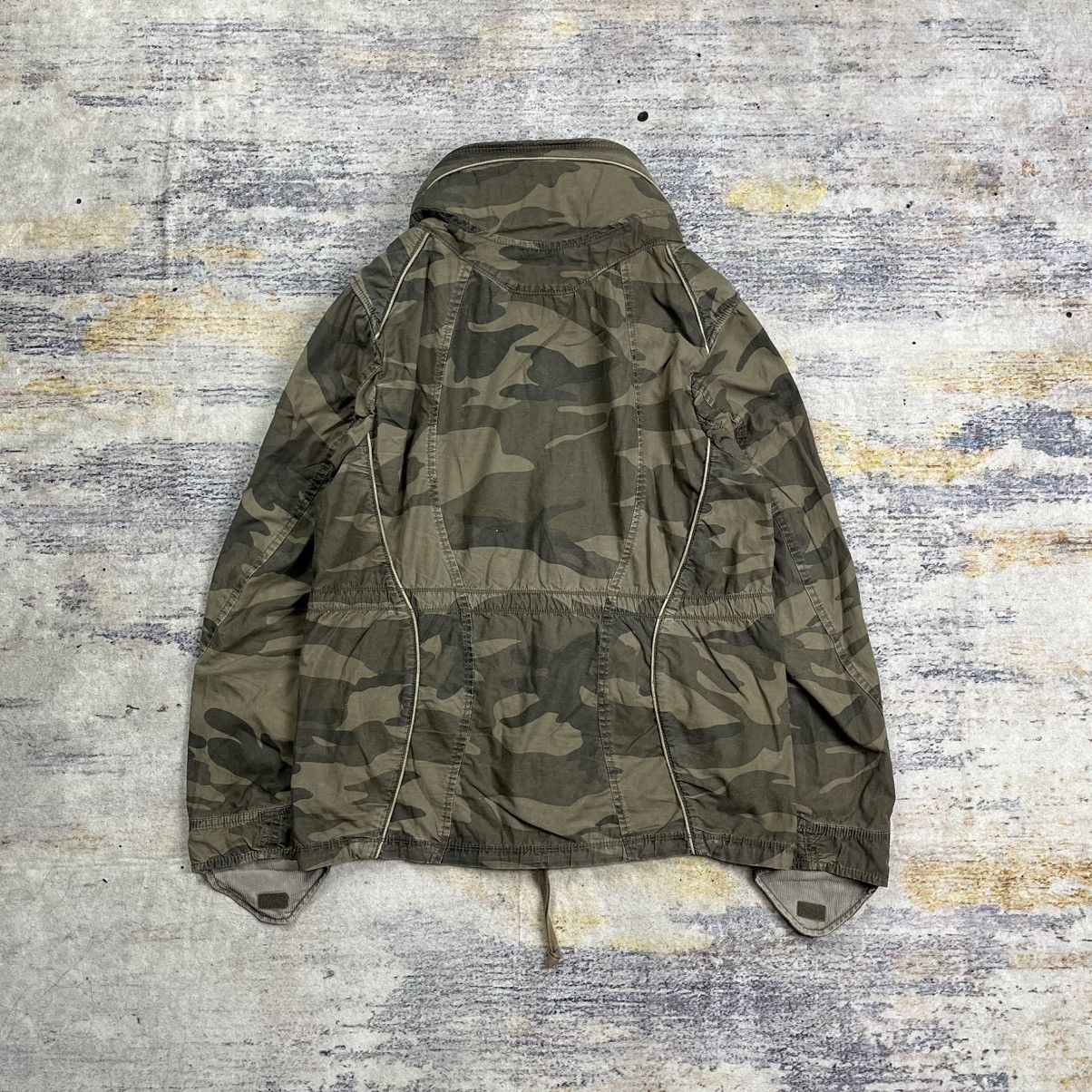 GOA Goa camouflage bono jacket double zipper lgb vkei style Size US M / EU 48-50 / 2 - 3 Thumbnail
