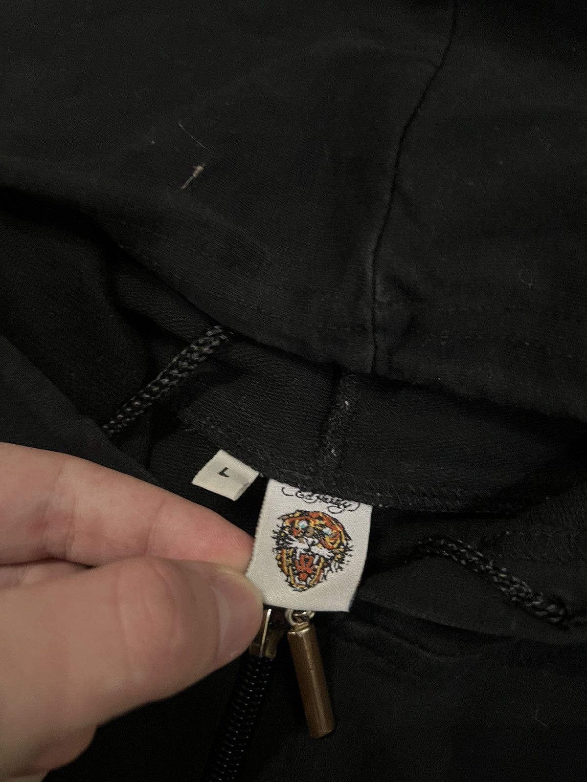 Ed Hardy Vintage Y2k Ed Hardy Love Kills Slowly ☠️❤️‍🩹 Zip Hoodie 00’s Size M / US 6-8 / IT 42-44 - 10 Thumbnail
