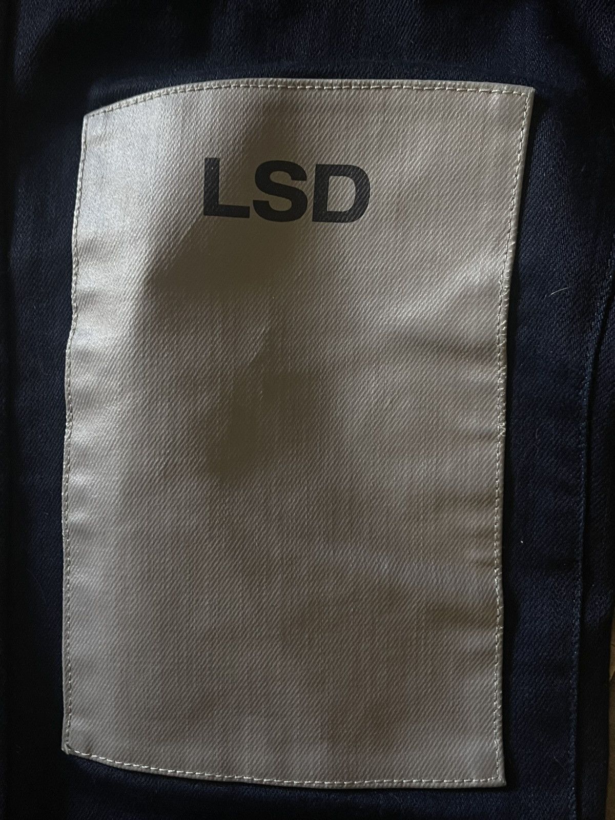 Raf Simons Raf Simons Navy AW19 “Drugs” Blue/ Grey LSD/XTC Jeans Size US 32 / EU 48 - 5 Thumbnail