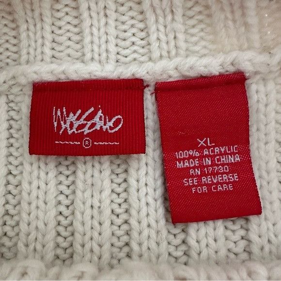 Vintage Vintage Y2K Cable Knit Wide Sleeve Knit Sweater Size M / US 6-8 / IT 42-44 - 5 Thumbnail
