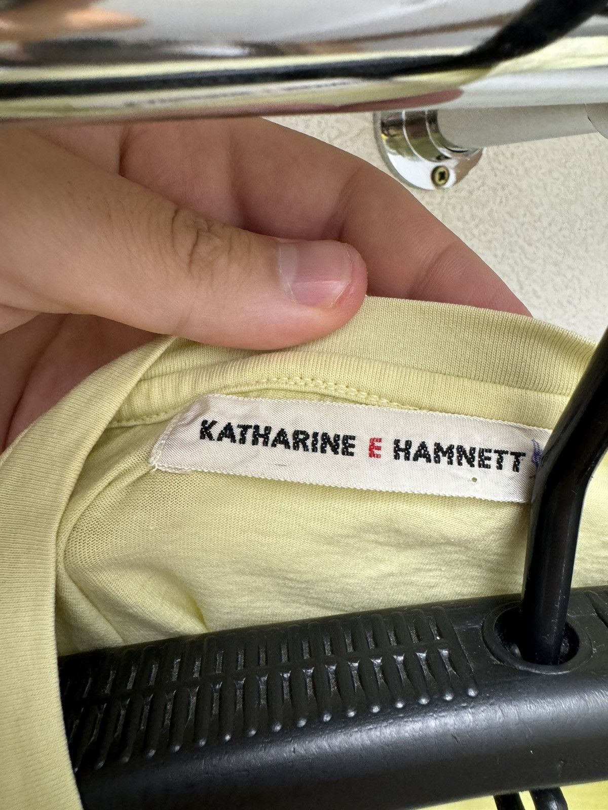 Katharine Hamnett London Katharine Hammnet t-shirt L-M sz Size US L / EU 52-54 / 3 - 3 Thumbnail