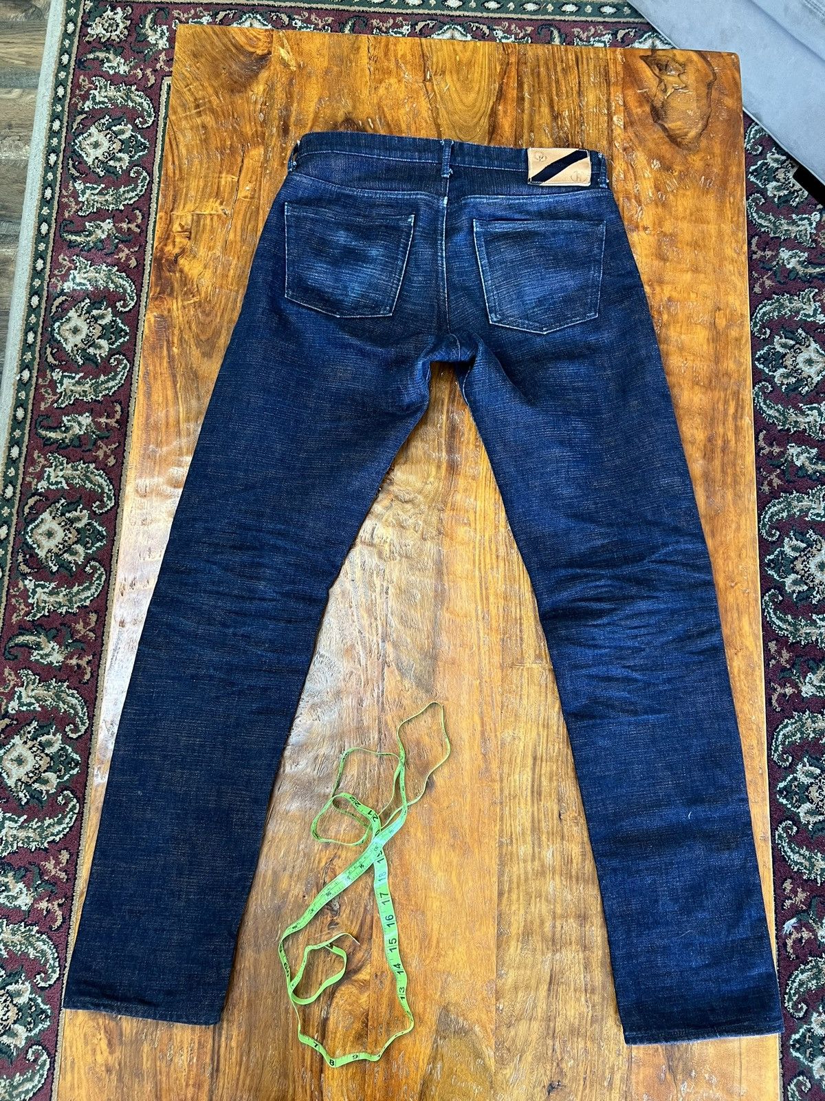 Japan Blue Okayama Denim ODJB019 18OZ. "SIDERITE SLUB" SELVEDGE JEANS Size US 31 - 15 Thumbnail