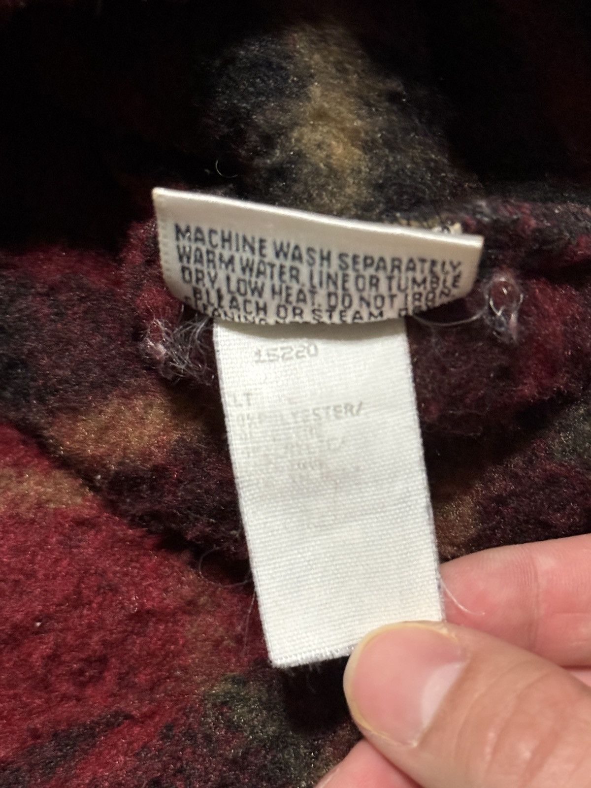 Woolrich Woolen Mills Woolrich Sherpa Fleece Plaid Zendura Pile L 1/4 Zip Jacket Size US L / EU 52-54 / 3 - 5 Thumbnail