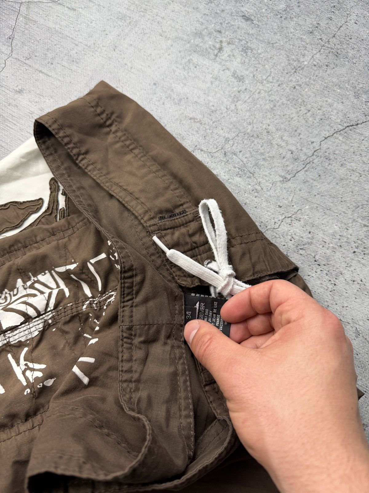 Quicksilver Vintage Quicksilver Shorts Logo Swim Wear Rap Y2K 90s USA Size US 34 / EU 50 - 5 Thumbnail