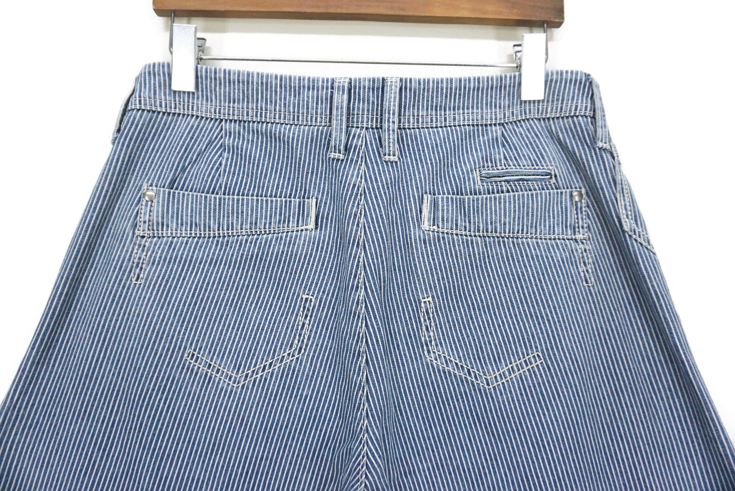 Japanese Brand Camel Road Jeans Size 28 fit W33xL32.5 Baggy Hickory Denim Size 28" / US 6 / IT 42 - 7 Thumbnail