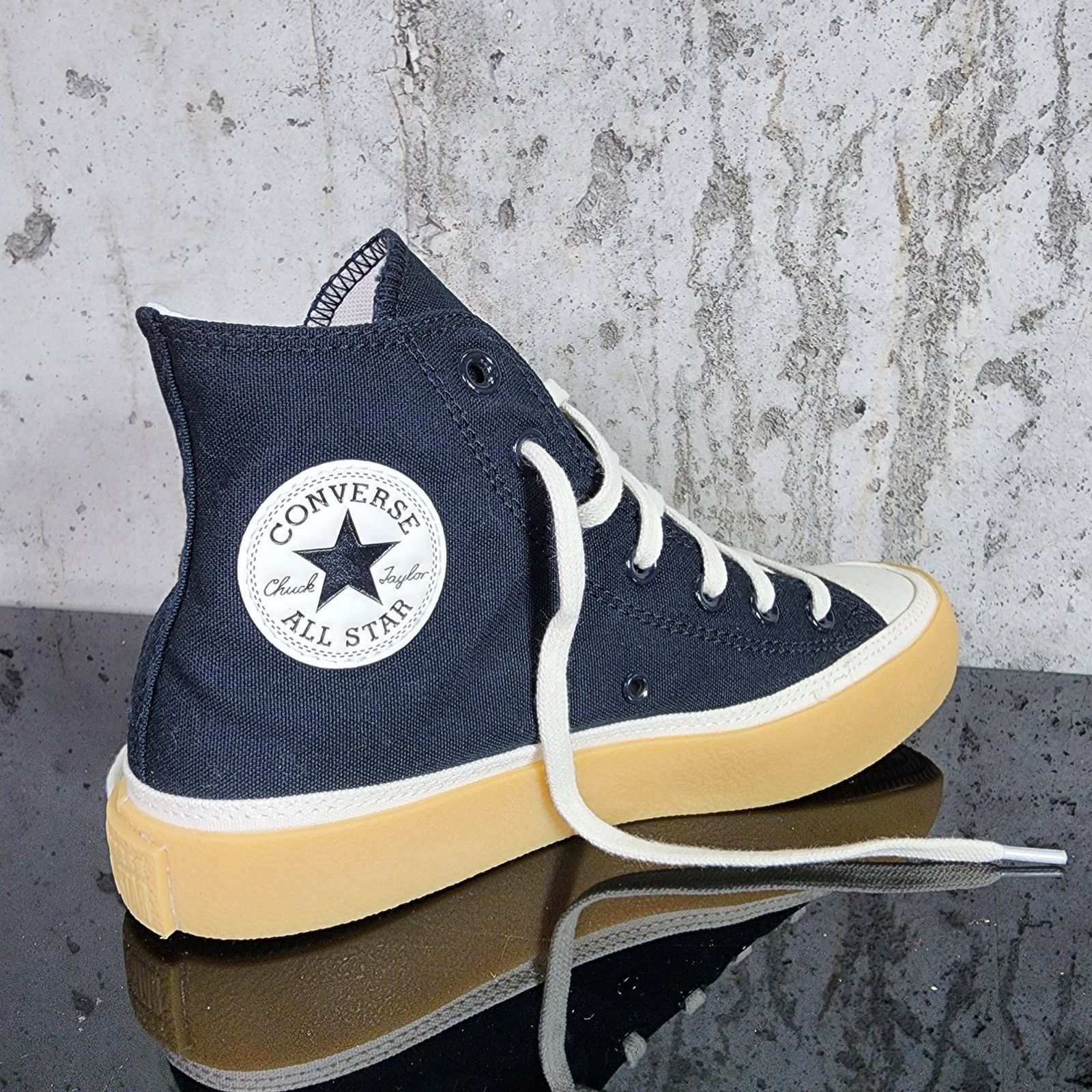 Converse Converse Chuck Taylor All Star Retro Rubber High Top Black Size US 8 / IT 38 - 4 Thumbnail