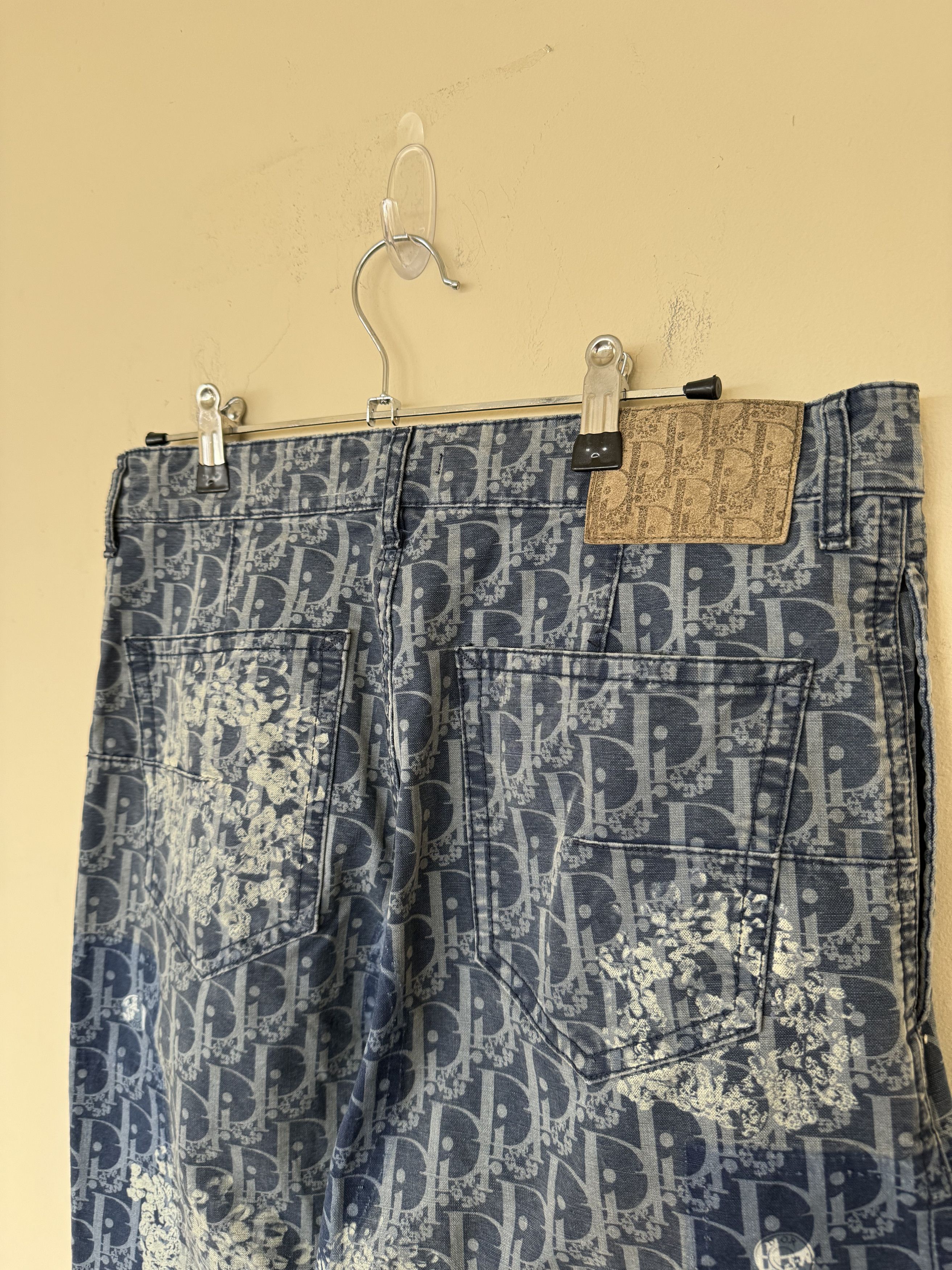 DENIM TEARS × Dior Dior Denim Tears Jeans Size 34" / US 12 / IT 48 - 10 Thumbnail