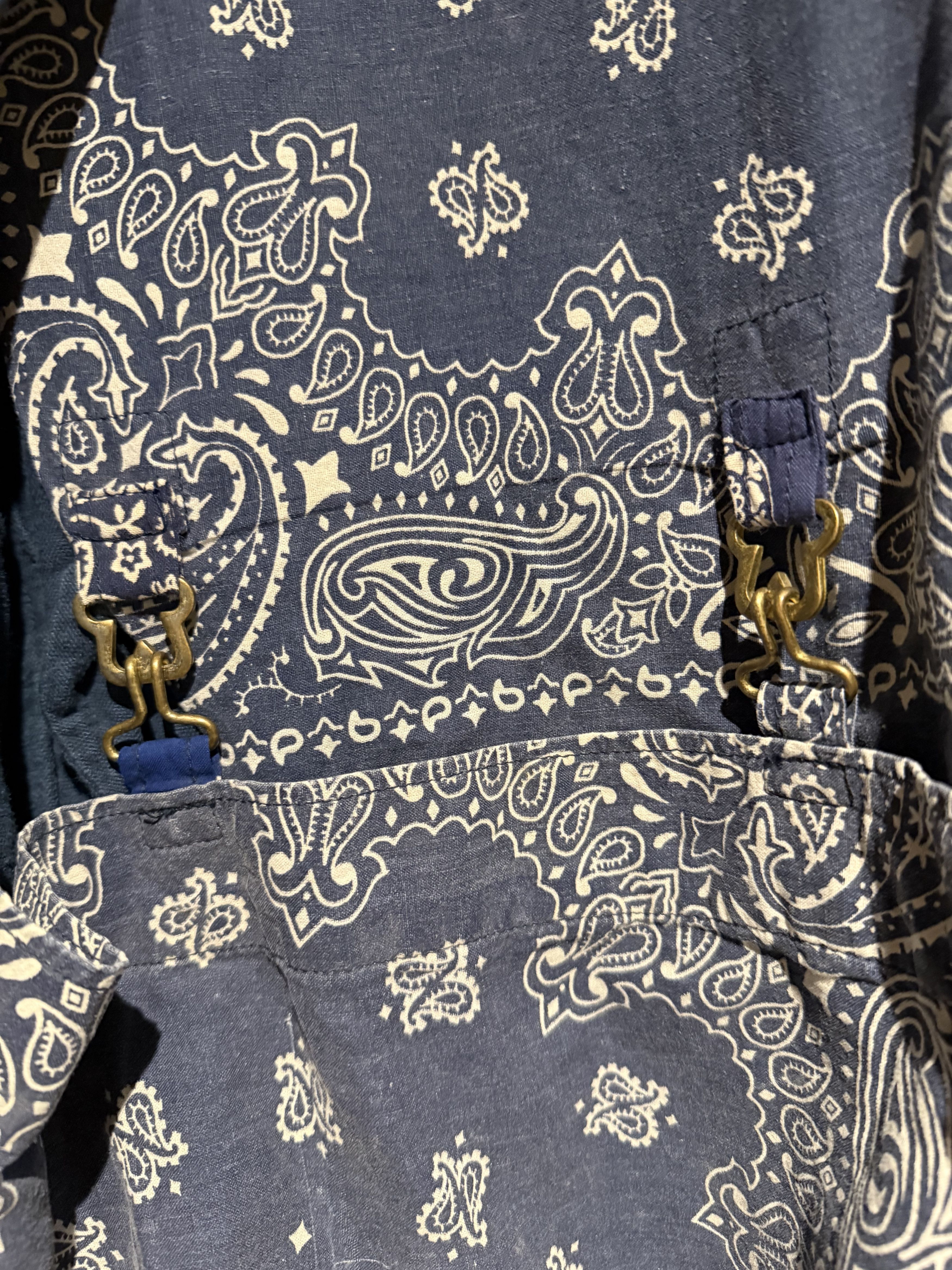 Visvim Men’s Visvim blue bandana lined jacket Size US XXS / EU 40 - 4 Thumbnail