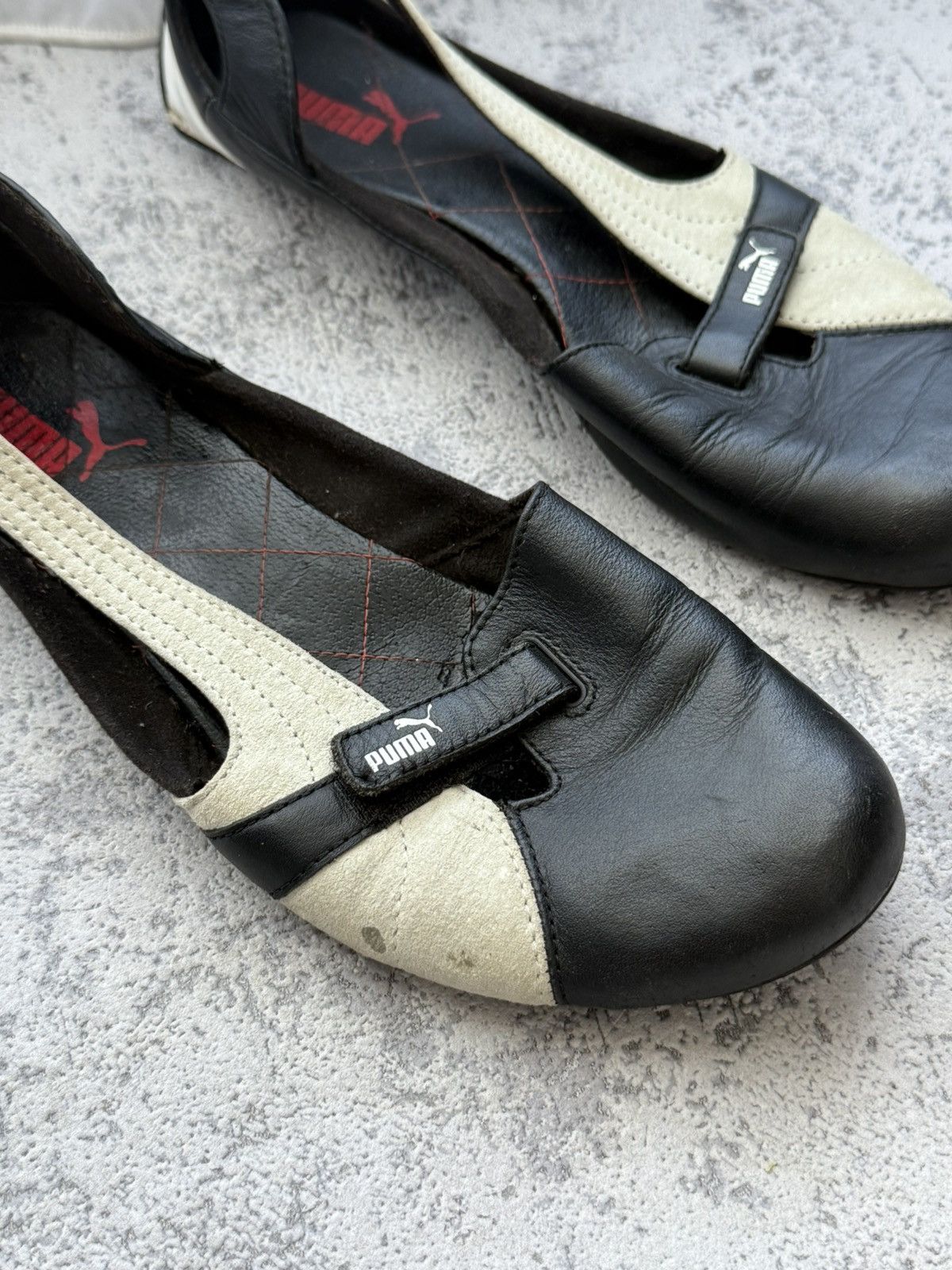Puma Vintage Puma Leather Y2K Japanese Flat Ballet Shoes Size US 8.5 / IT 38.5 - 2 Thumbnail