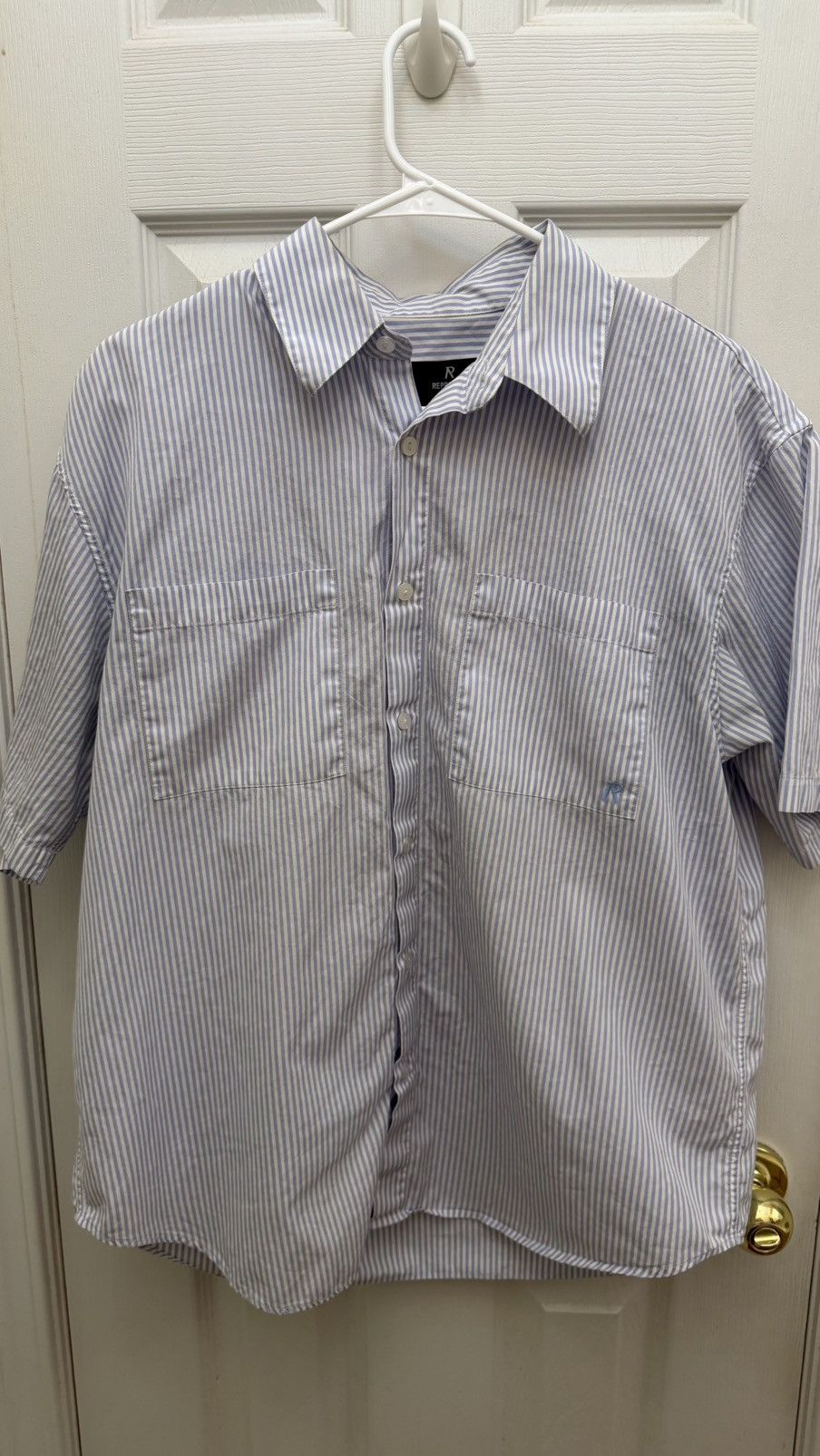 Represent Clo. Represent Pinstripe Short Sleeve Shirt Size US M / EU 48-50 / 2 - 1 Thumbnail