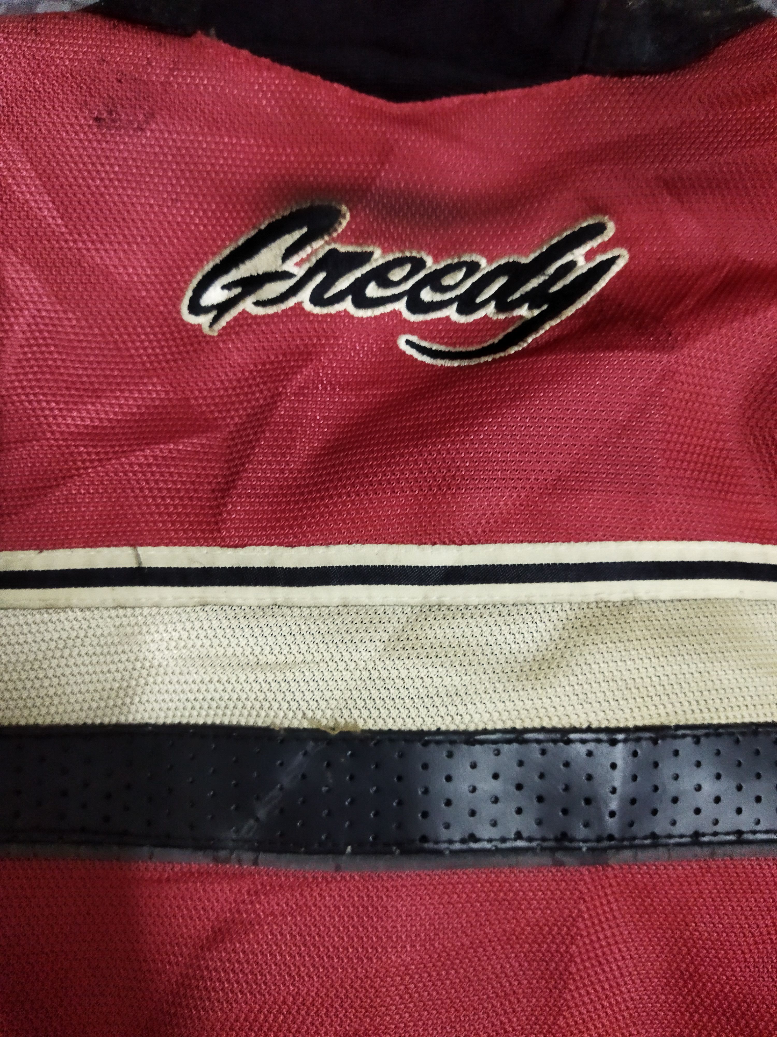 Vintage Vintage Greedy Motorcycle Racing Jacket Size US XL / EU 56 / 4 - 5 Thumbnail
