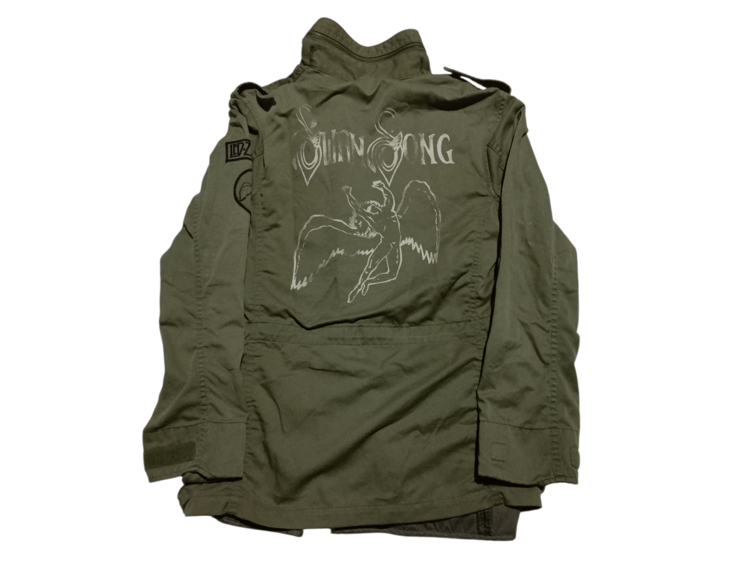 Hysteric Glamour Vintage Hysteric Glamour x Led Zeppelin M-65 Military Jacket Size US S / EU 44-46 / 1 - 5 Thumbnail
