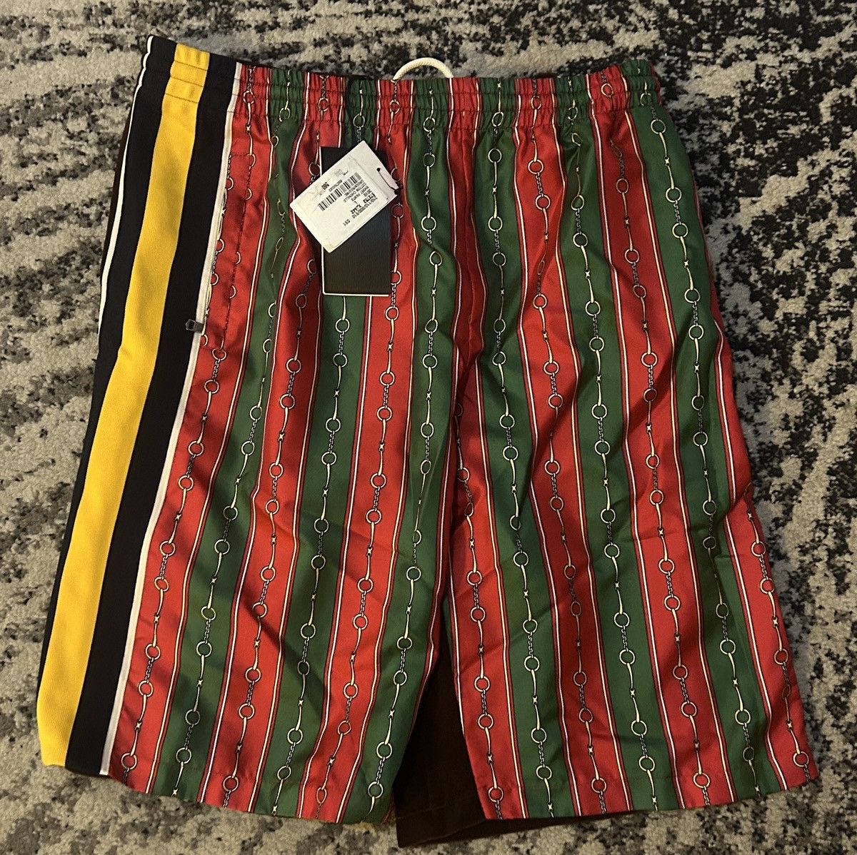 Gucci Gucci Chain Print Cotton Chenille Short Pants size L Size US 36 / EU 52 - 5 Thumbnail