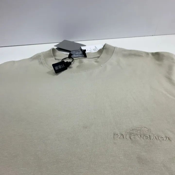 Balenciaga Balenciaga Balenciaga SS22 Embroidered Logo TShirt -2507 Size US M / EU 48-50 / 2 - 9 Thumbnail