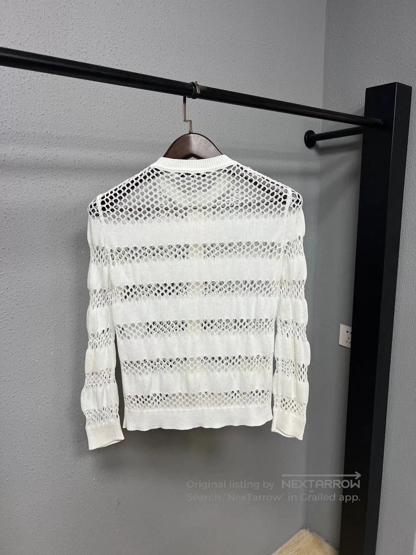 Dior Dior Lace Cardigan in White Size 36. Size S / US 4 / IT 40 - 2 Thumbnail