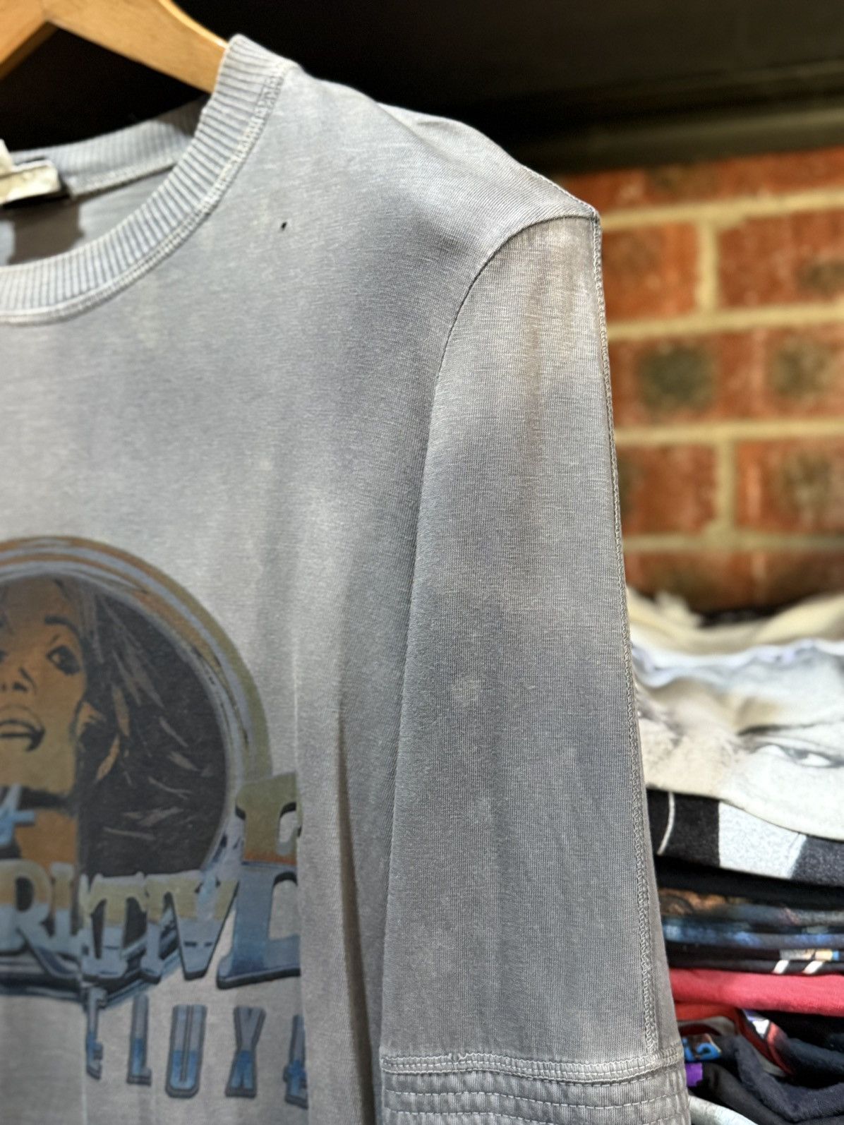 Dolce & Gabbana Vintage D & G Simple Superlative Deluxe Sun Faded LS Tee Size US S / EU 44-46 / 1 - 12 Thumbnail