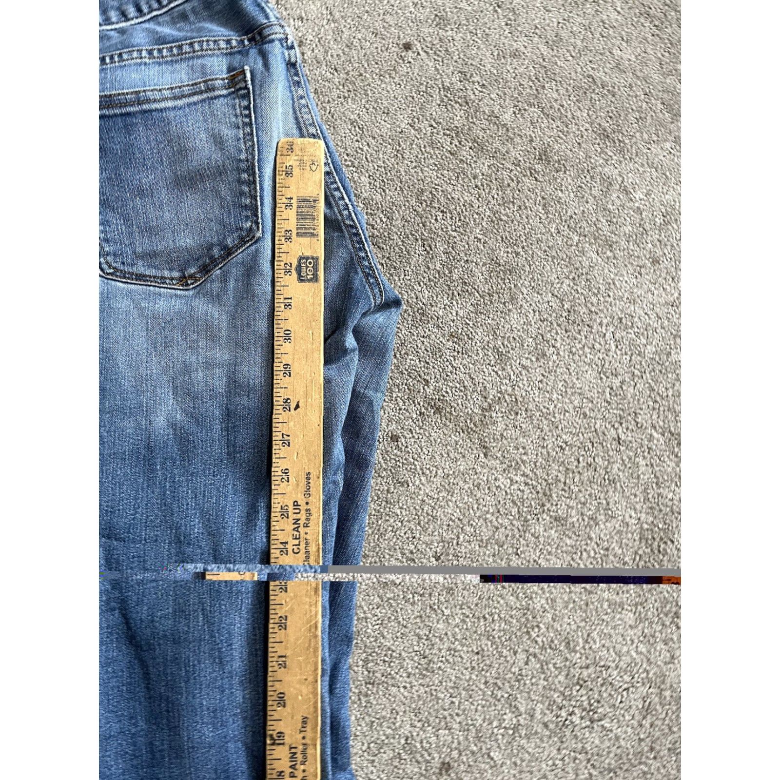 Gap GAP Jeans Curvy Stretch Women Size 29 Medium Wash Vintage 5-Pocket Denim Blue WG Size 29" - 6 Thumbnail