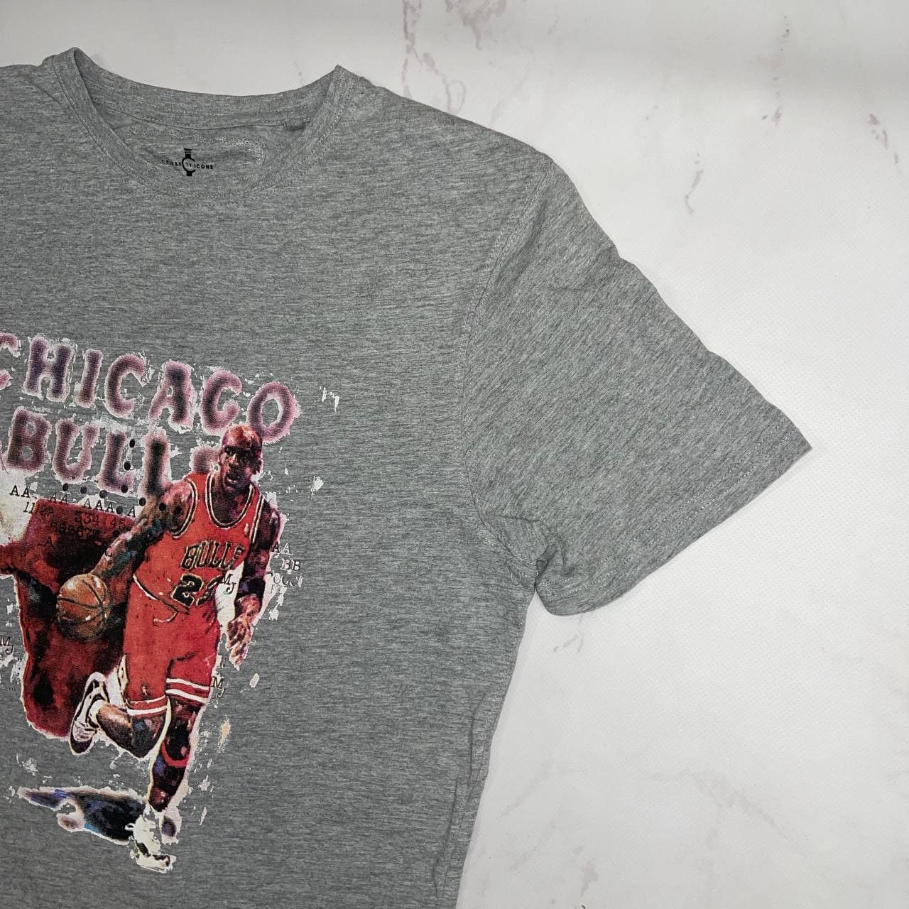 Vintage NBA Celebrity Icons Chicago Bull T-shirt Size:M Size US M / EU 48-50 / 2 - 5 Thumbnail