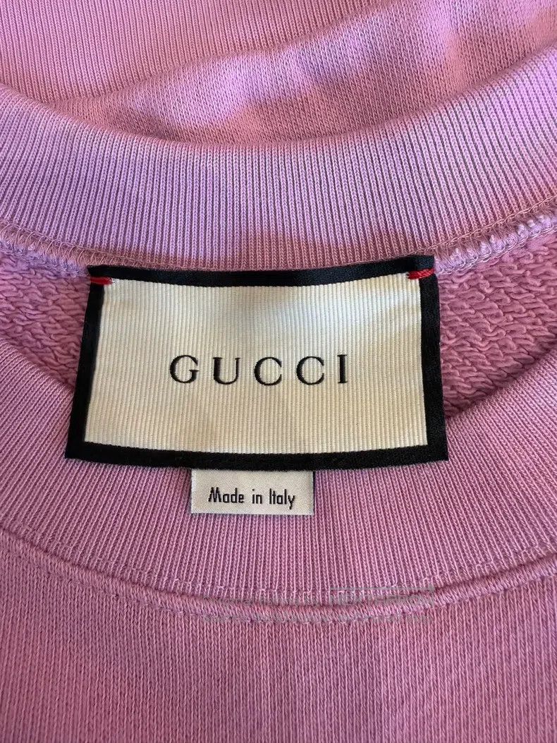 Gucci Gucci Pink pineapple printed sweatshirt Size S / US 4 / IT 40 - 3 Thumbnail