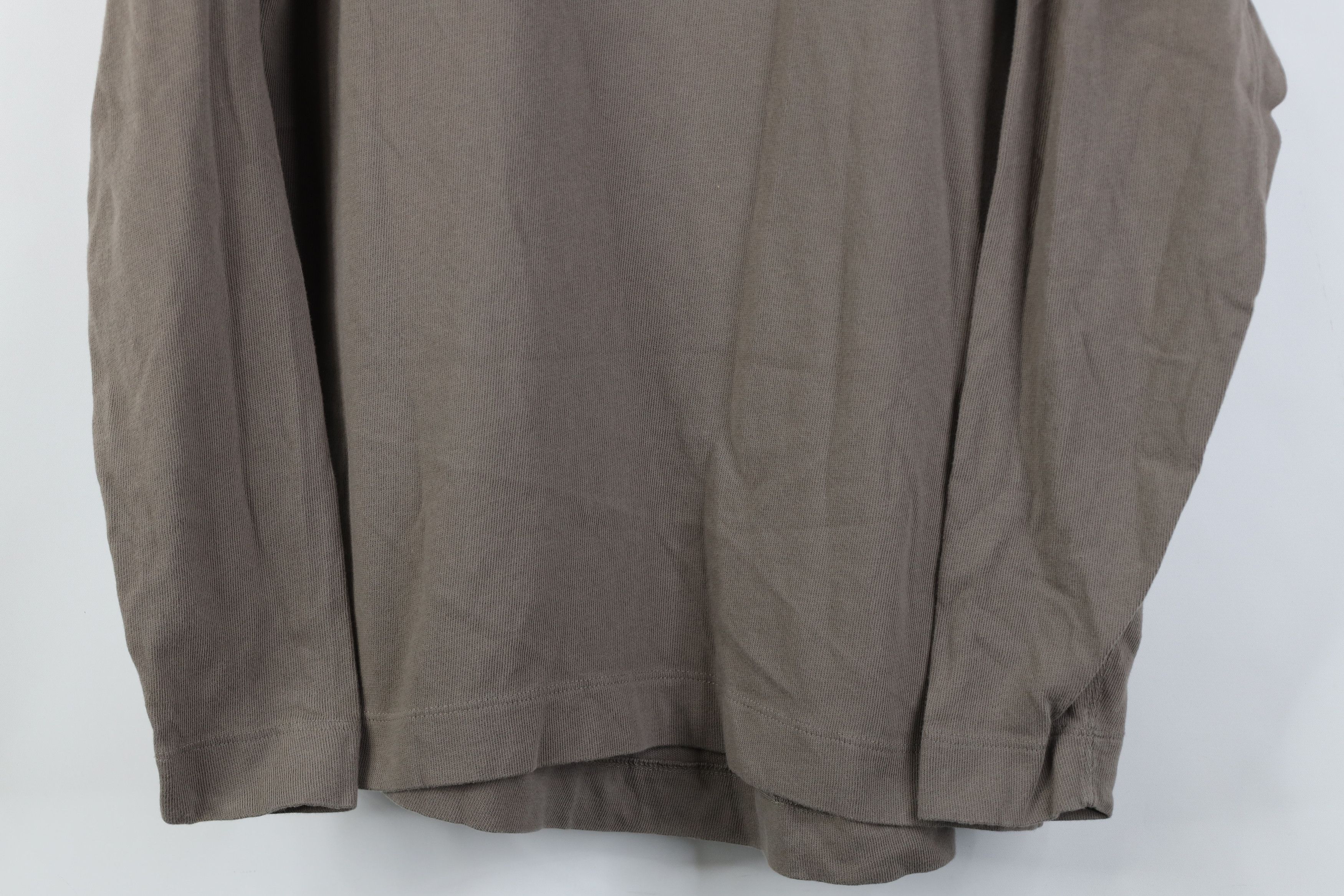 Vintage AYR All Year Round Ribbed Knit Long Sleeve T-Shirt Beige Size US S / EU 44-46 / 1 - 3 Thumbnail