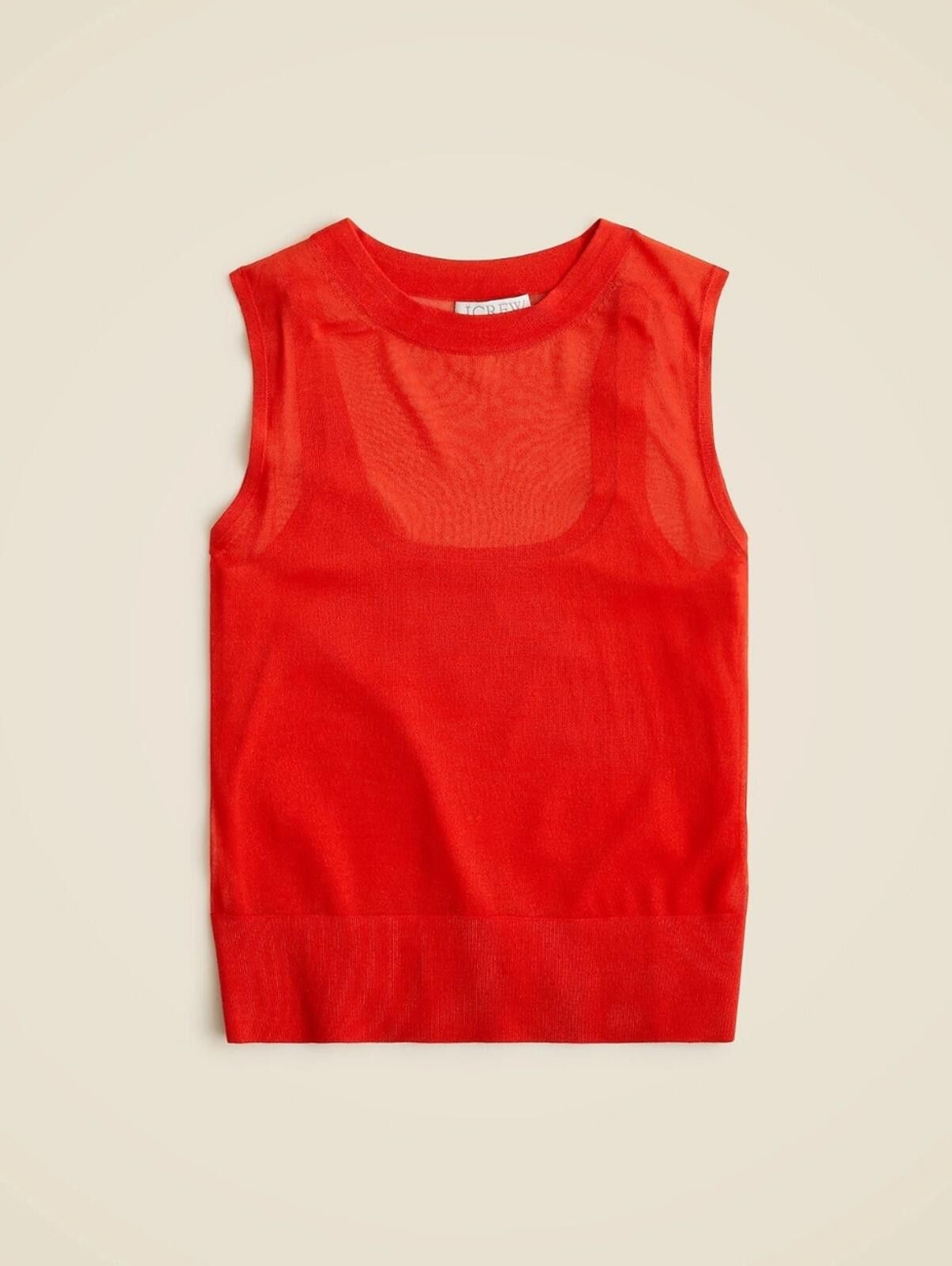 J.Crew J Crew Gauzy sweater shell Size S / US 4 / IT 40 - 1 Thumbnail