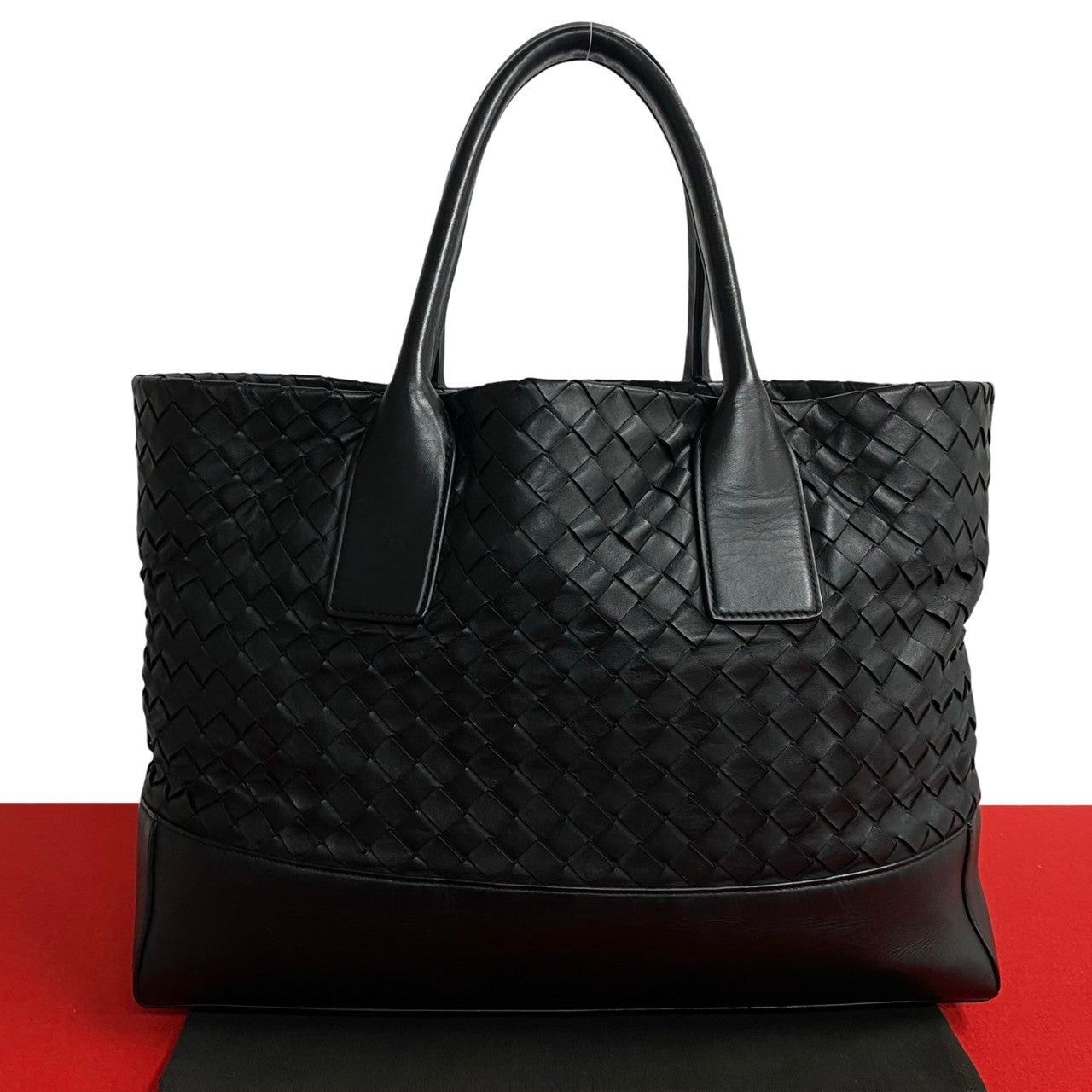 Bottega Veneta Bottega Veneta Tote Bag Black Leather Size ONE SIZE - 1 Thumbnail