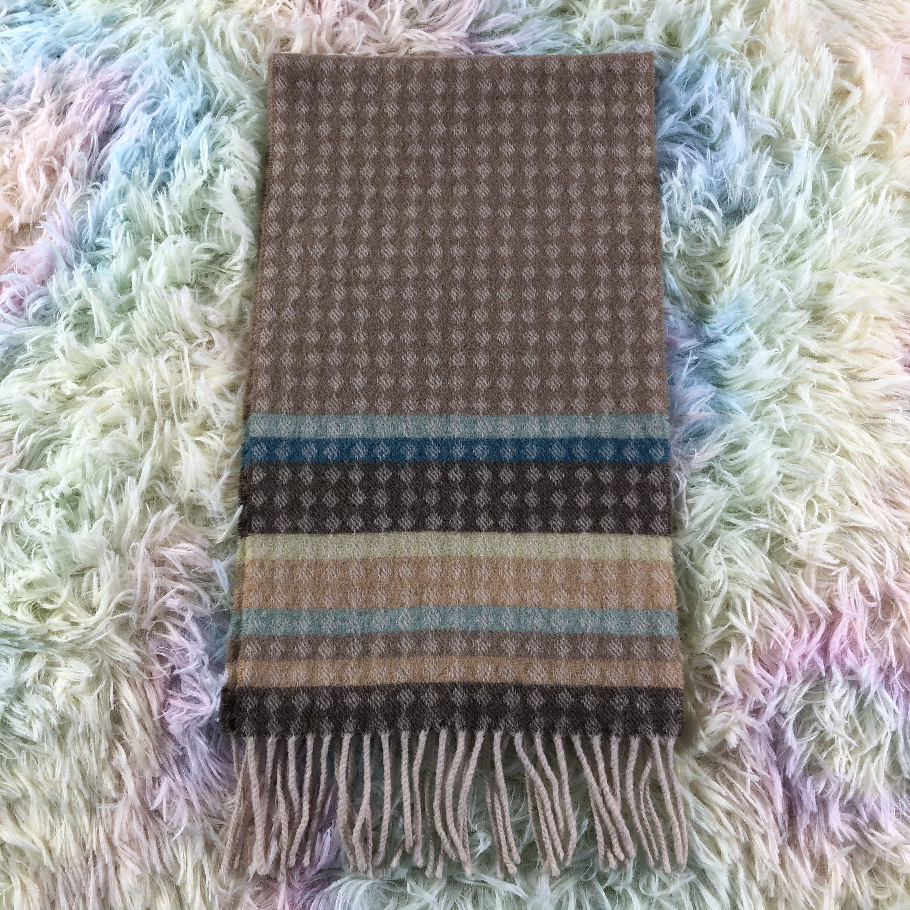 Vintage Glen Prince Scarf / Muffler / Neckwear - KM492 Size ONE SIZE - 2 Thumbnail