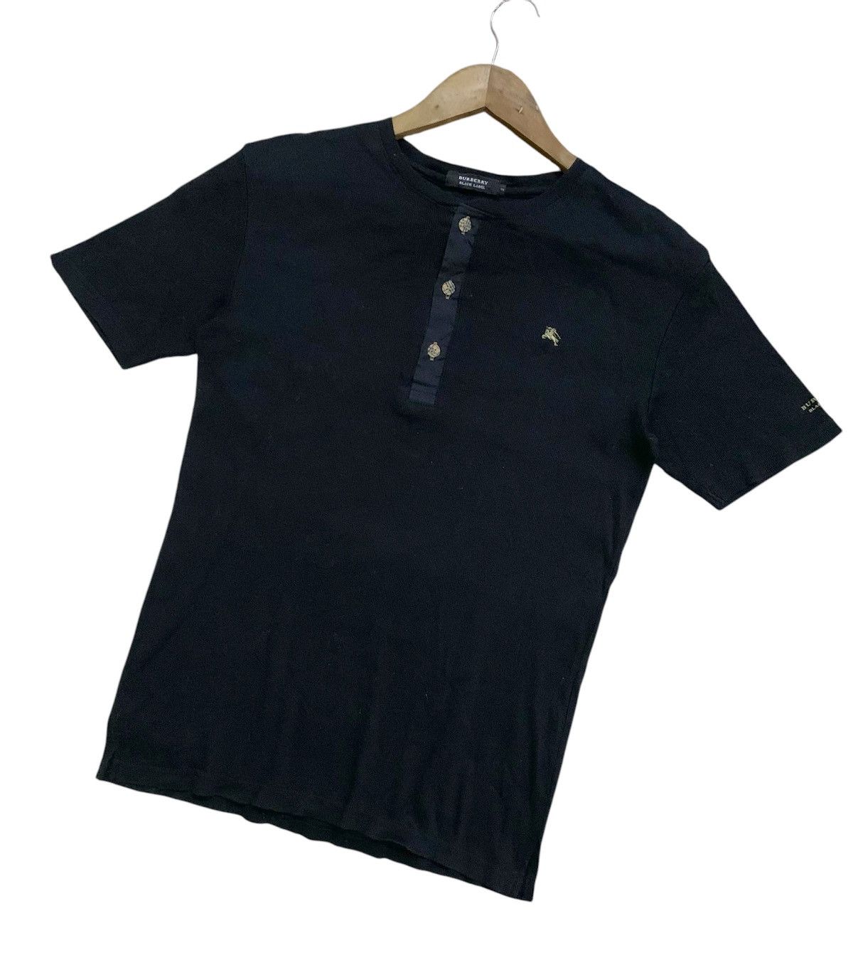 Burberry Burberry Novacheck Button Black Shirt Size S / US 4 / IT 40 - 1 Thumbnail