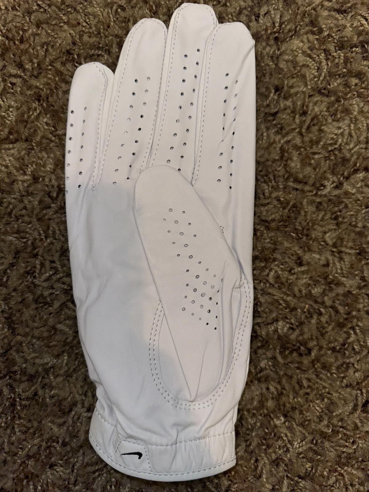 Nike Nike Tour Classic IV Golf Glove for Mens Right Hand White Size ONE SIZE - 6 Thumbnail