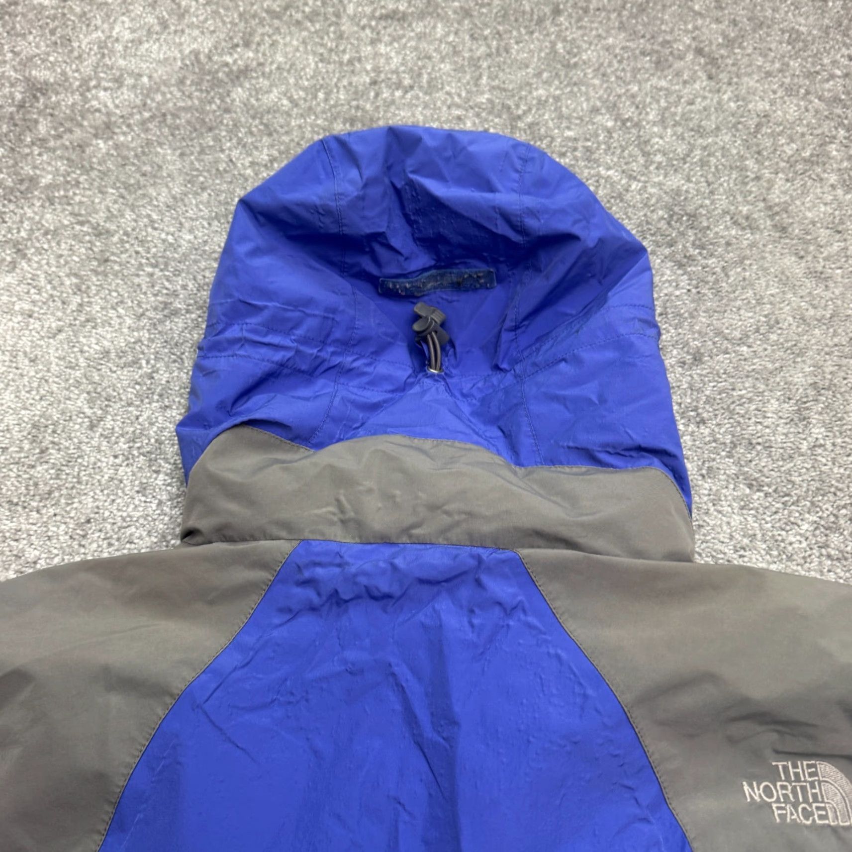 The North Face VINTAGE The North Face Summit Series Gore-Tex XCR Hoodie Jacket Womens M Blue Logo Zipper Pockets Mid-Length Full Zip Size M / US 6-8 / IT 42-44 - 4 Thumbnail