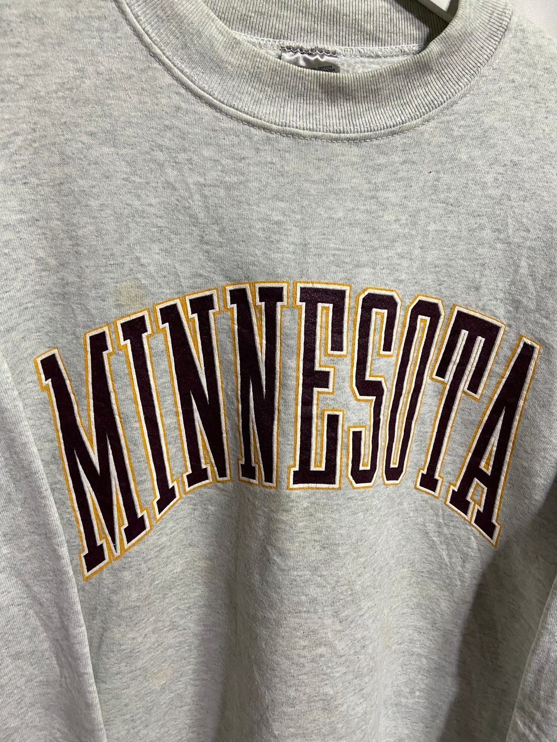 Sweat Vintage Minnesota Golden Gophers – NCAA Années 90 – Homme M