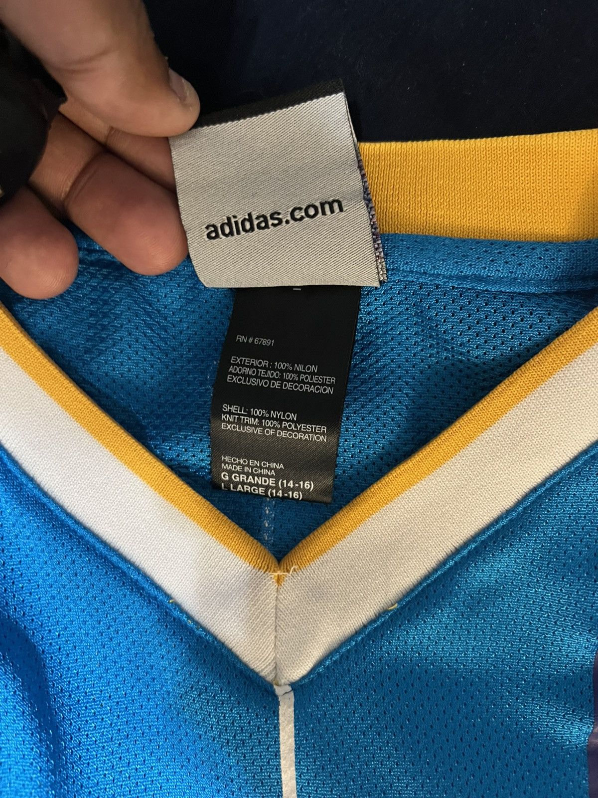 Adidas Chris Paul Jersey Size US L / EU 52-54 / 3 - 4 Thumbnail