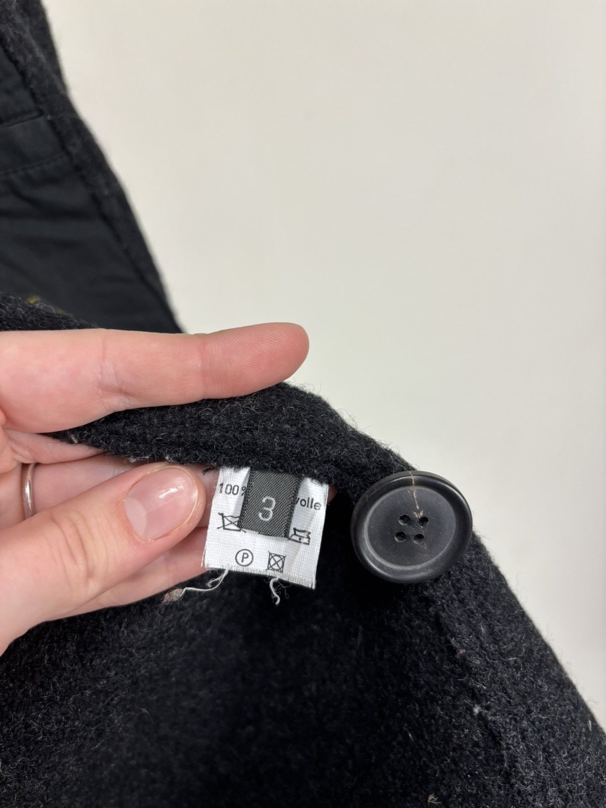 OSKA Oska Moessmer Women’s Dark Gray Virgin Wool Cardigan Jacket Size L / US 10 / IT 46 - 12 Thumbnail