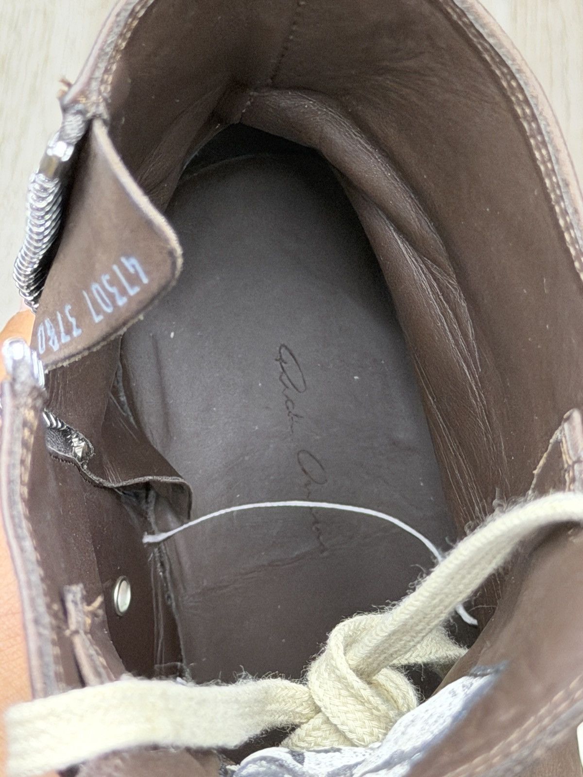 Rick Owens Rick Owens Porterville Sneaker 'Dark Dust' Size US 6 / IT 36 - 6 Thumbnail
