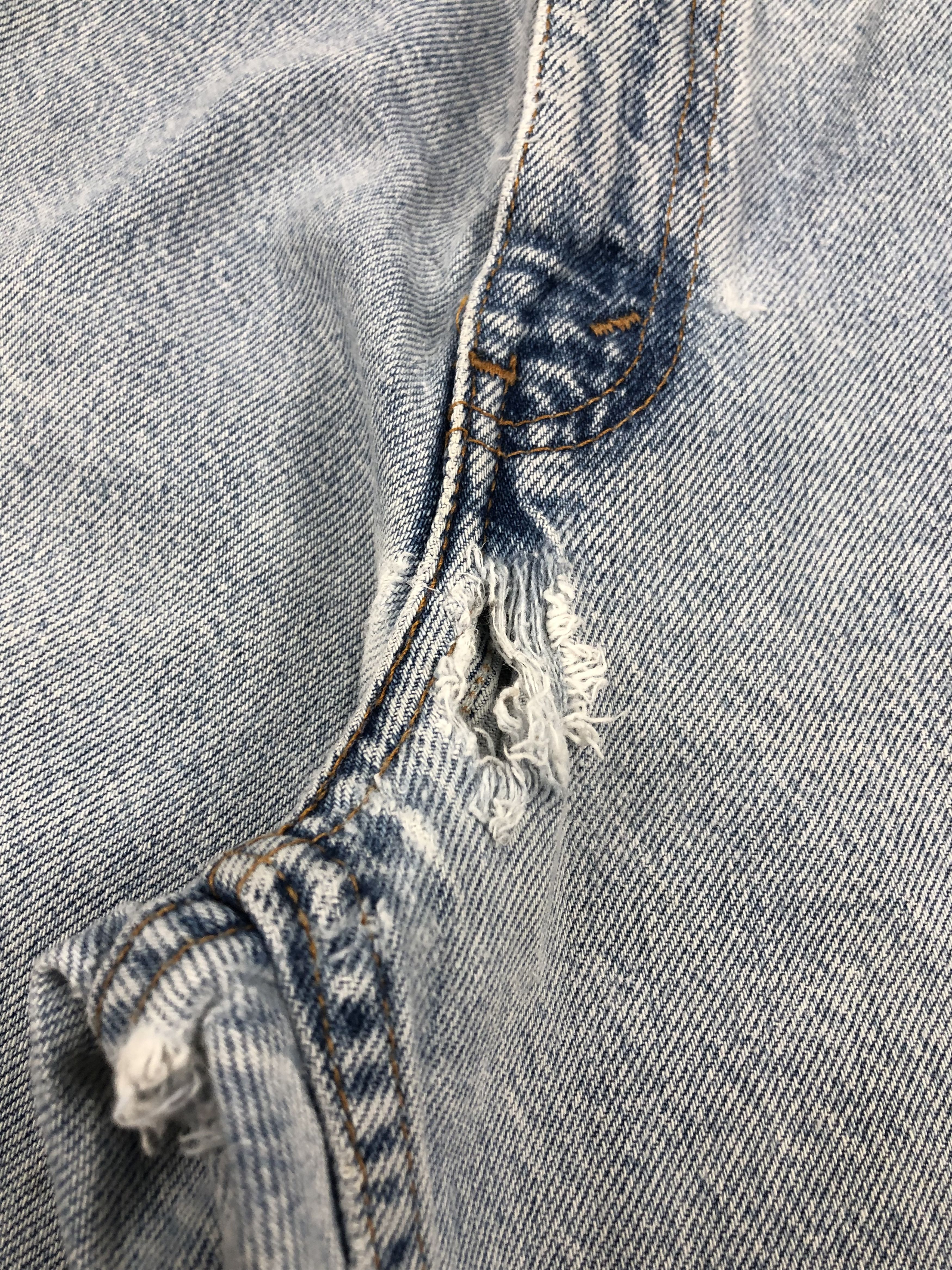 Levi's × Vintage Vintage 90s Levis 550 Light Wash Jeans Size US 34 / EU 50 - 11 Thumbnail