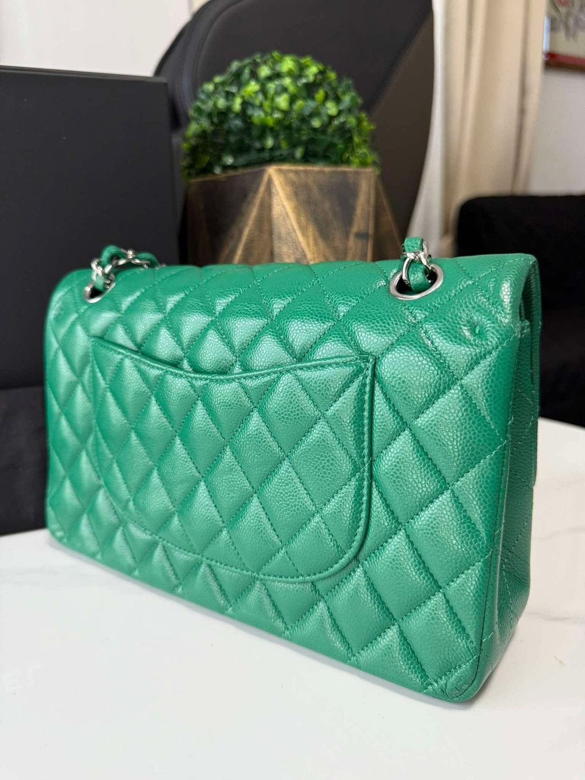 Chanel Chanel Double Flap Caviar Medium Size ONE SIZE - 10 Thumbnail