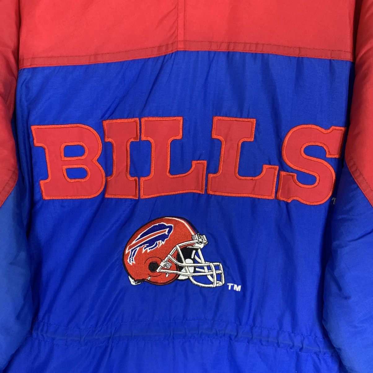 Logo 7 Vintage Logo 7 Buffalo Bills NFL Embroidered Jacket Size US M / EU 48-50 / 2 - 9 Thumbnail