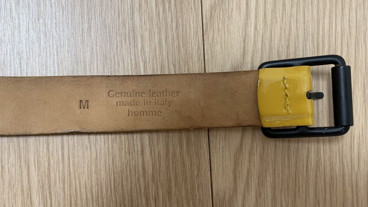 3.1 Phillip Lim 3.1 Phillip Lim Bright Yellow Glossy Belt Rare Size 30 - 3 Thumbnail