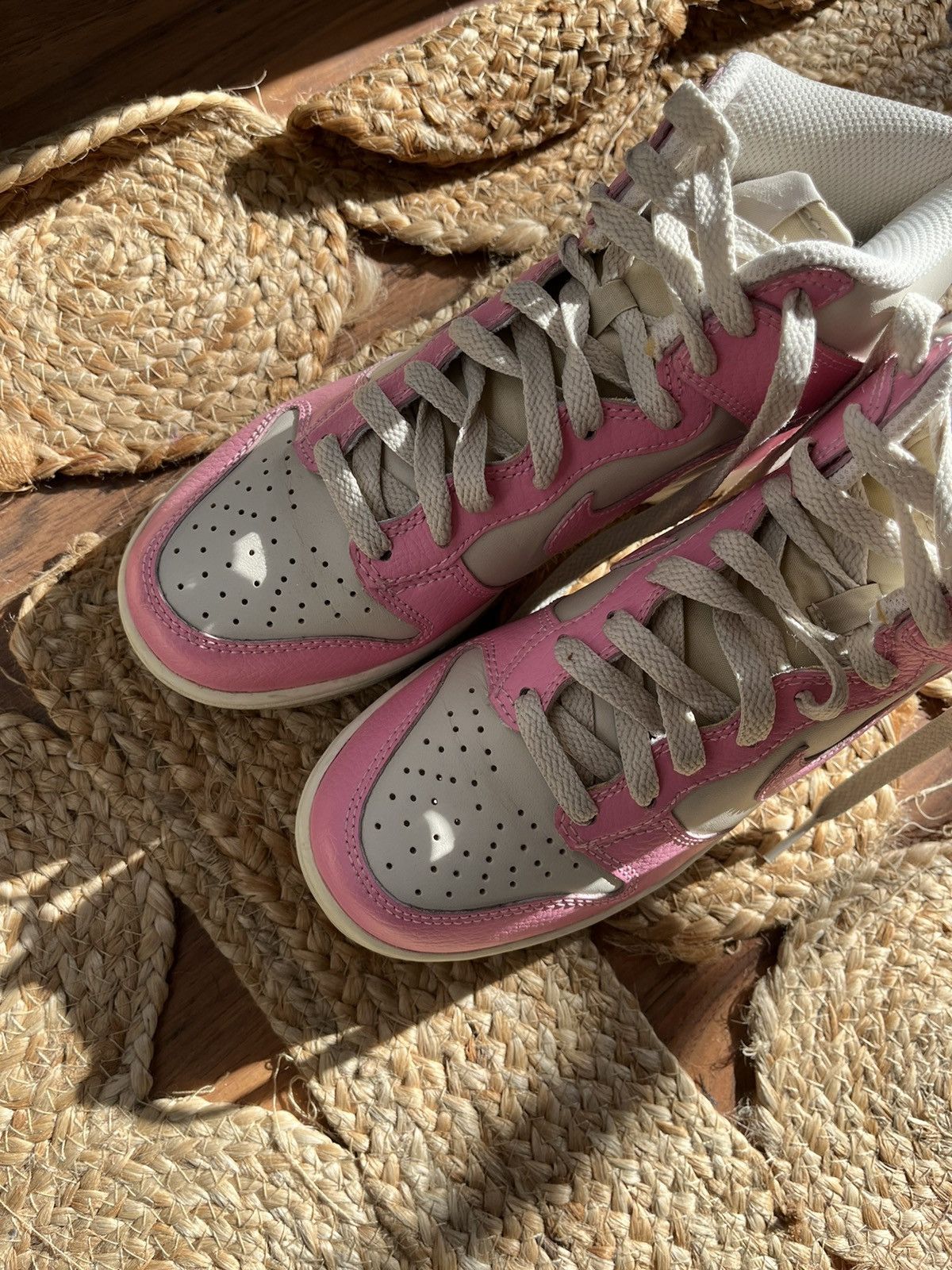 Vintage Nike Dunk 🌸 coquette bear velvet y2k goth university