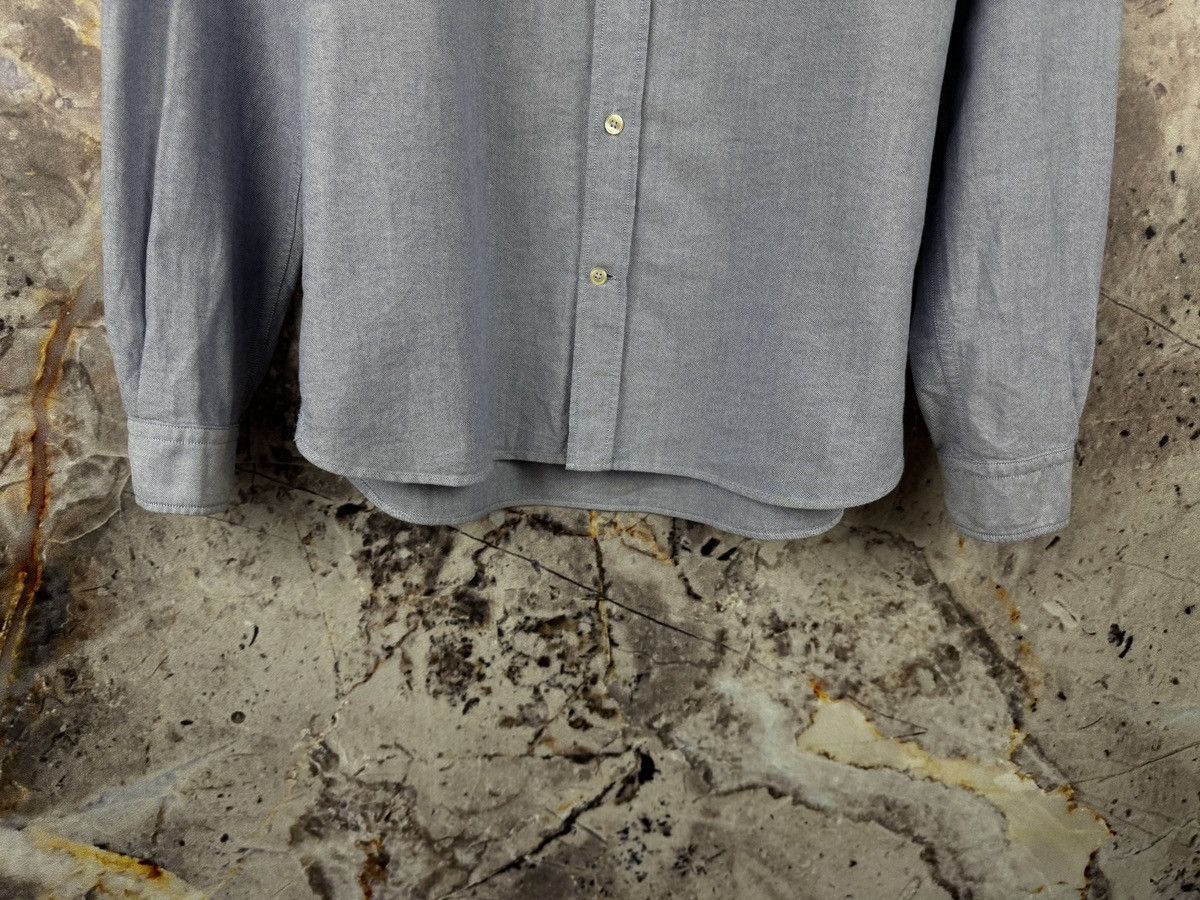 Paul Smith Paul Smith Oxford Shirt Blue Zebra Logo Long Sleeve Cotton Size US M / EU 48-50 / 2 - 4 Thumbnail